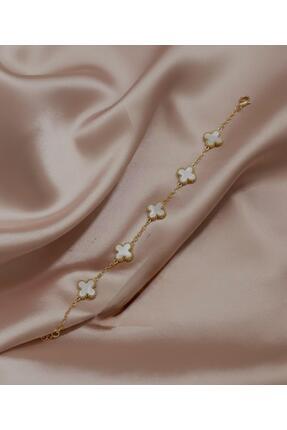 STEEL Stainless çelik yonca bileklik