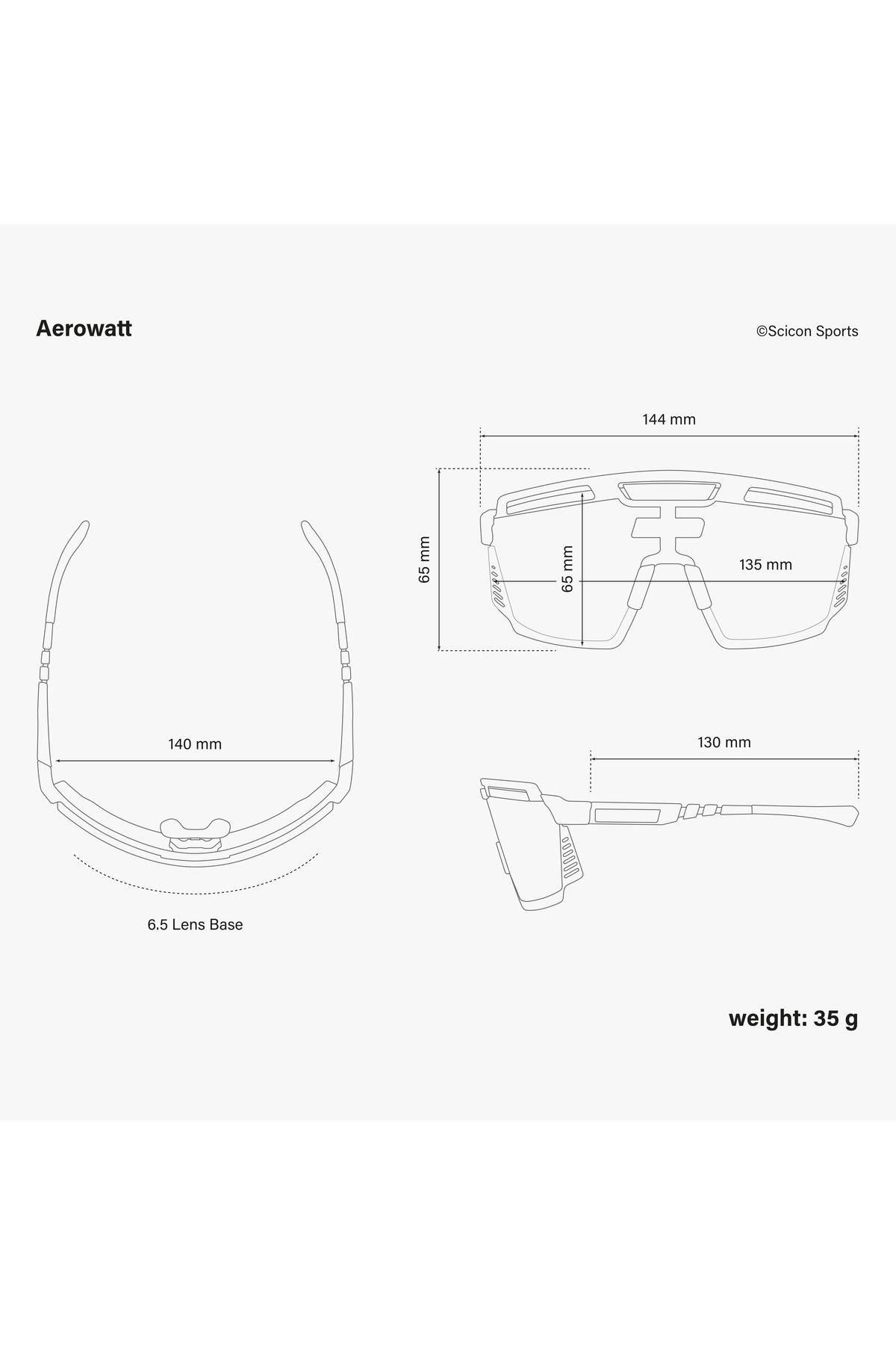 AEROWATT MULTIMIRROR GÖZLÜK + YAĞMUR LENSLERİ