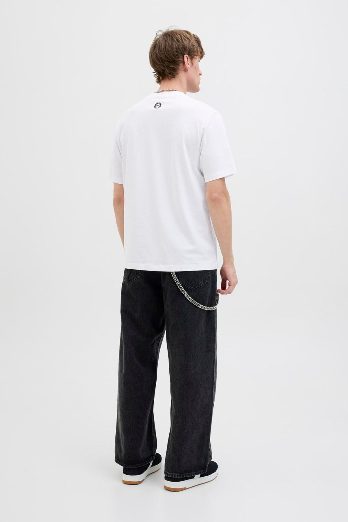 تیشرت مردانه Dijital Baskı آستین کوتاه | جک اند جونز Jack & Jones 12290261 - تصویر 3