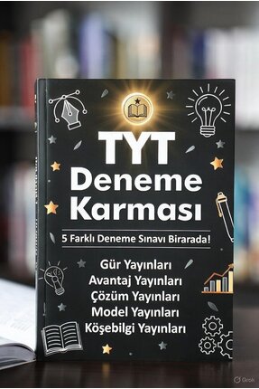 Gür Yayınları TYT DENEME KARMASI*5 FARKLI YAYIN 1 ARADA!!GÜNCEL MÜFREDAT...