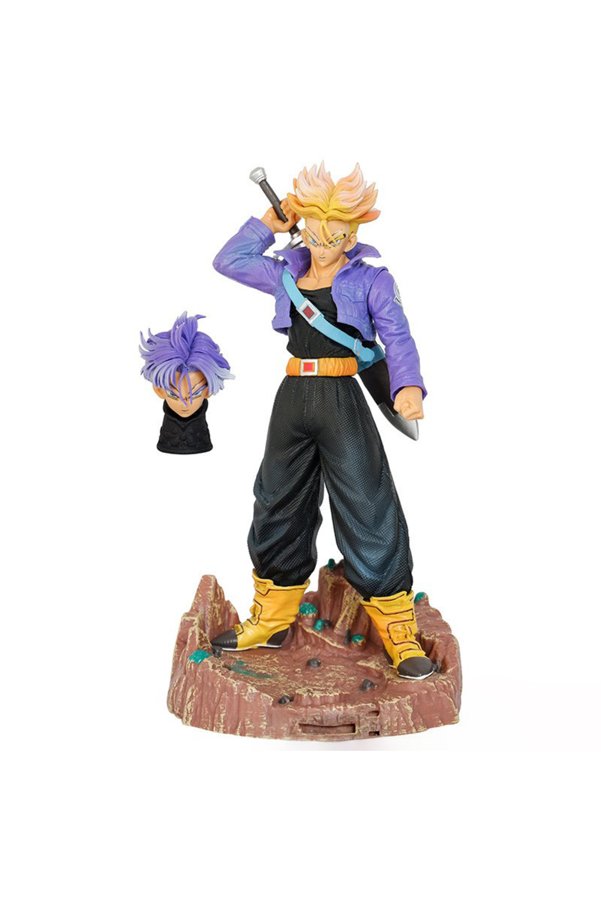BANDAI Trunks 23CM Dragon Ball Z Anime Figurine Trunks Figure