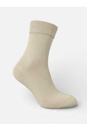 Ekinoks çorap Kadın Bambu Dikişsiz 4'lü soket çorap