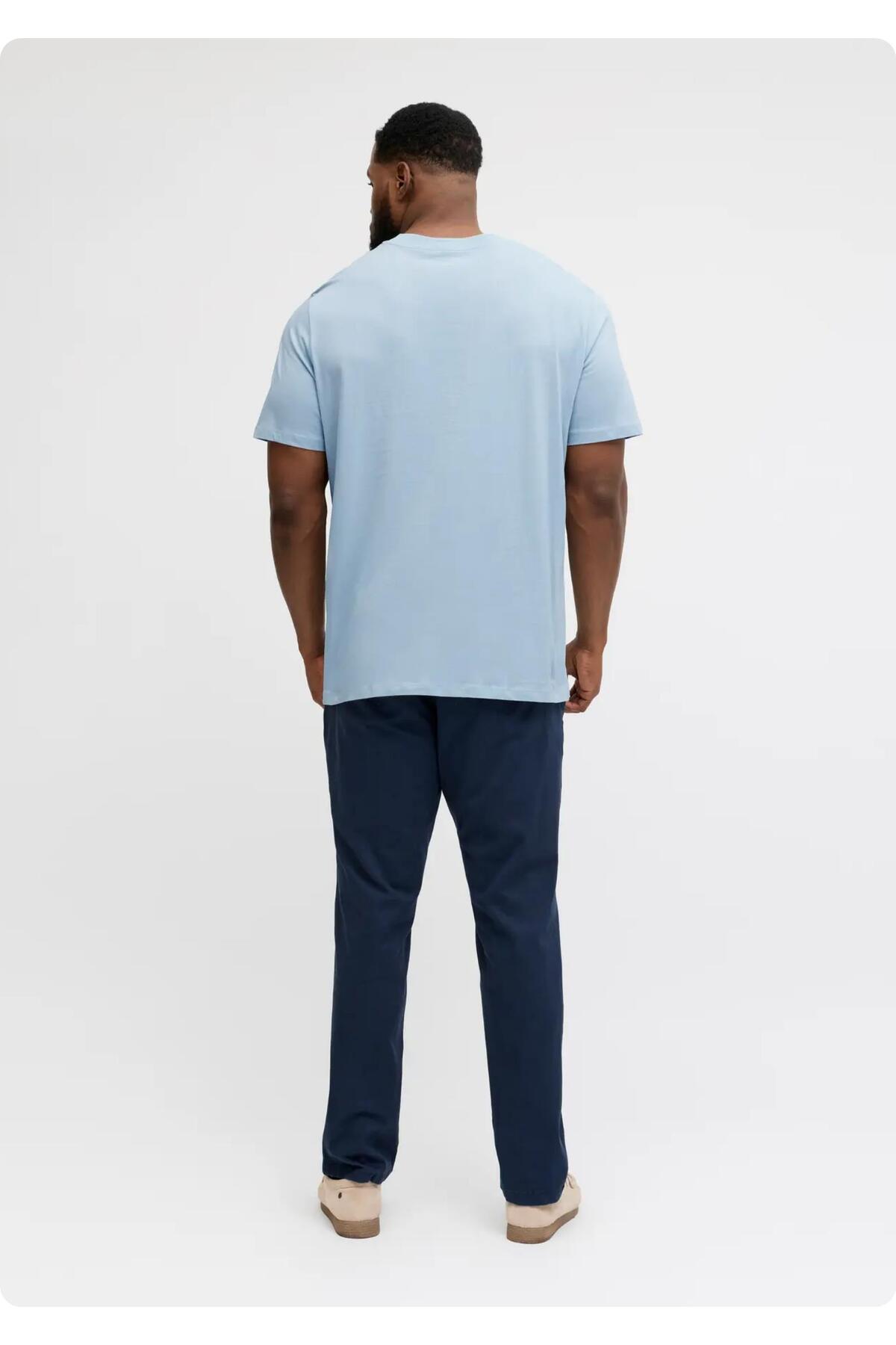تیشرت مردانه راسته آستین کوتاه | جک اند جونز Jack & Jones 6YETSBS37394 - تصویر 3
