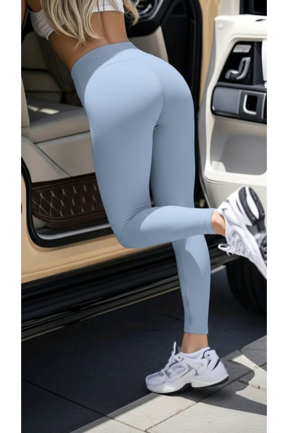 MRDN MODA  Yüksek bel süper kalite toparlayıcı özellikli spor tayt