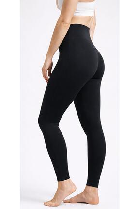 REN Kadın Siyah Süper Yüksek Bel Toparlayıcı Push Up Korse Tayt – ve Şekillen...