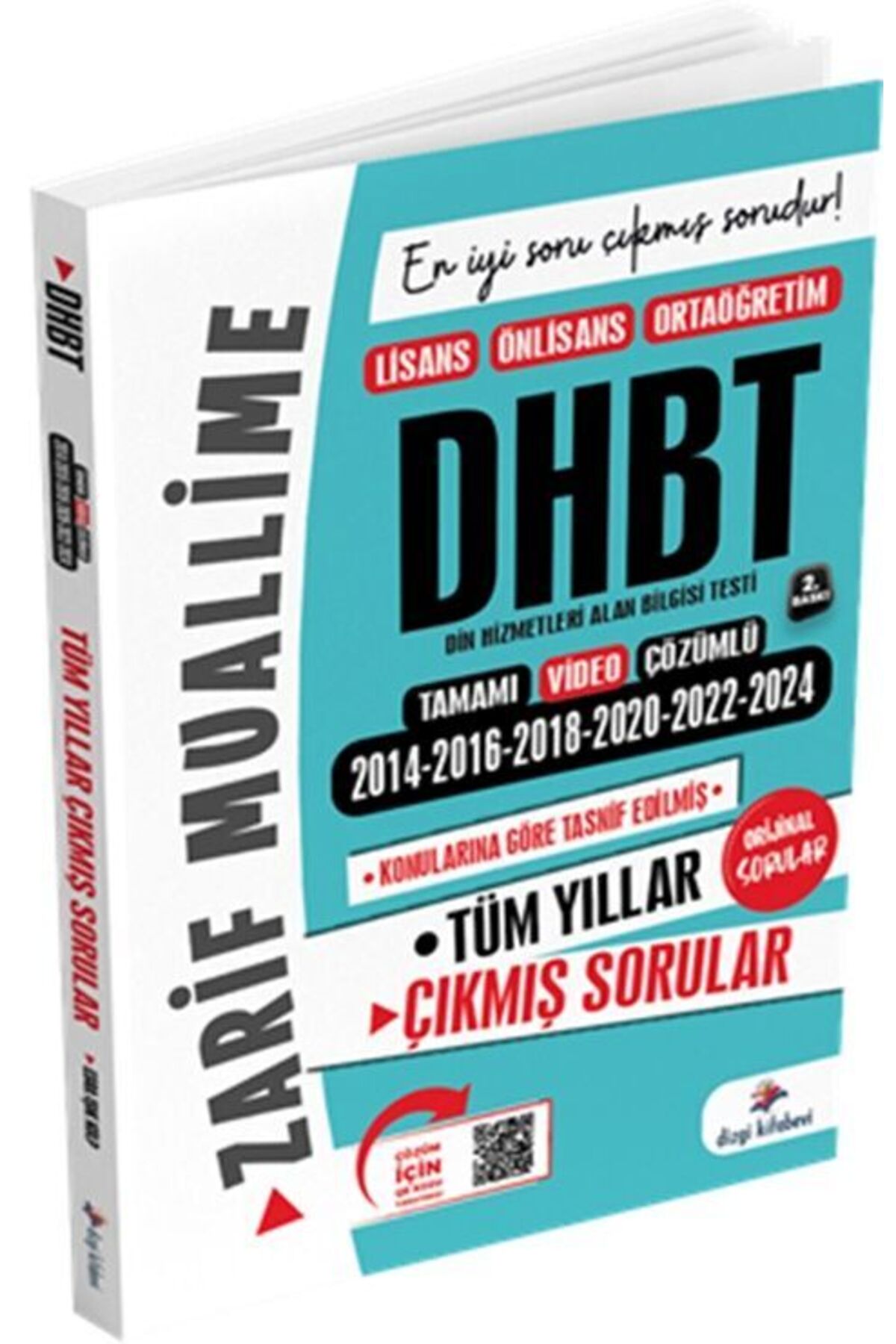 Dizgi Kitap 2025 DHBT Çıkmış Sorular 2014-2024 Tüm Yıllar Çözümlü