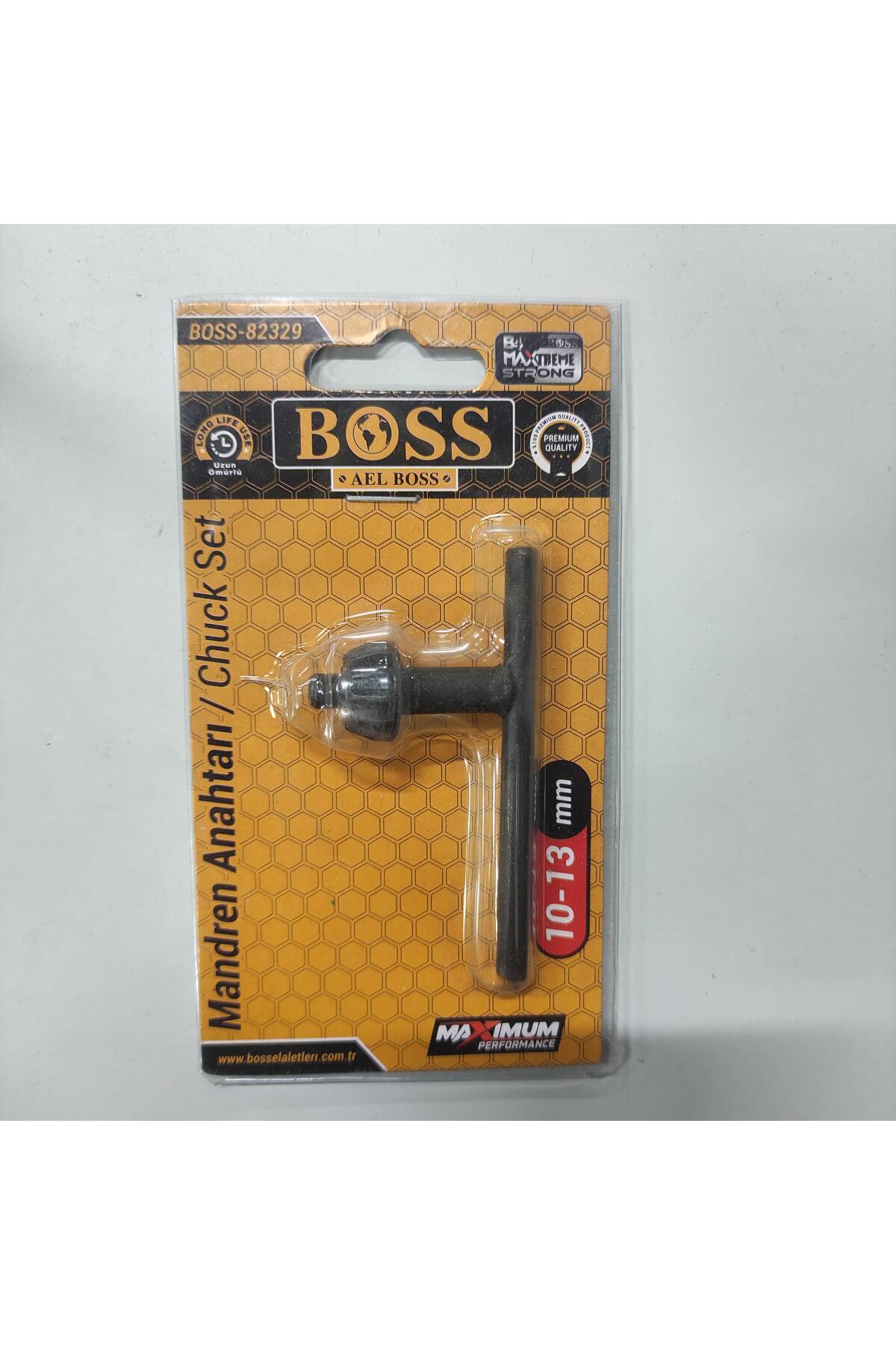 BOSS MANDREN ANAHTARI 10-13 MM İÇİN UYGUNDUR KARBON ÇELİK ŞAFT BOYUTU 6 MM DİR DARBEYE DAYANIKLI