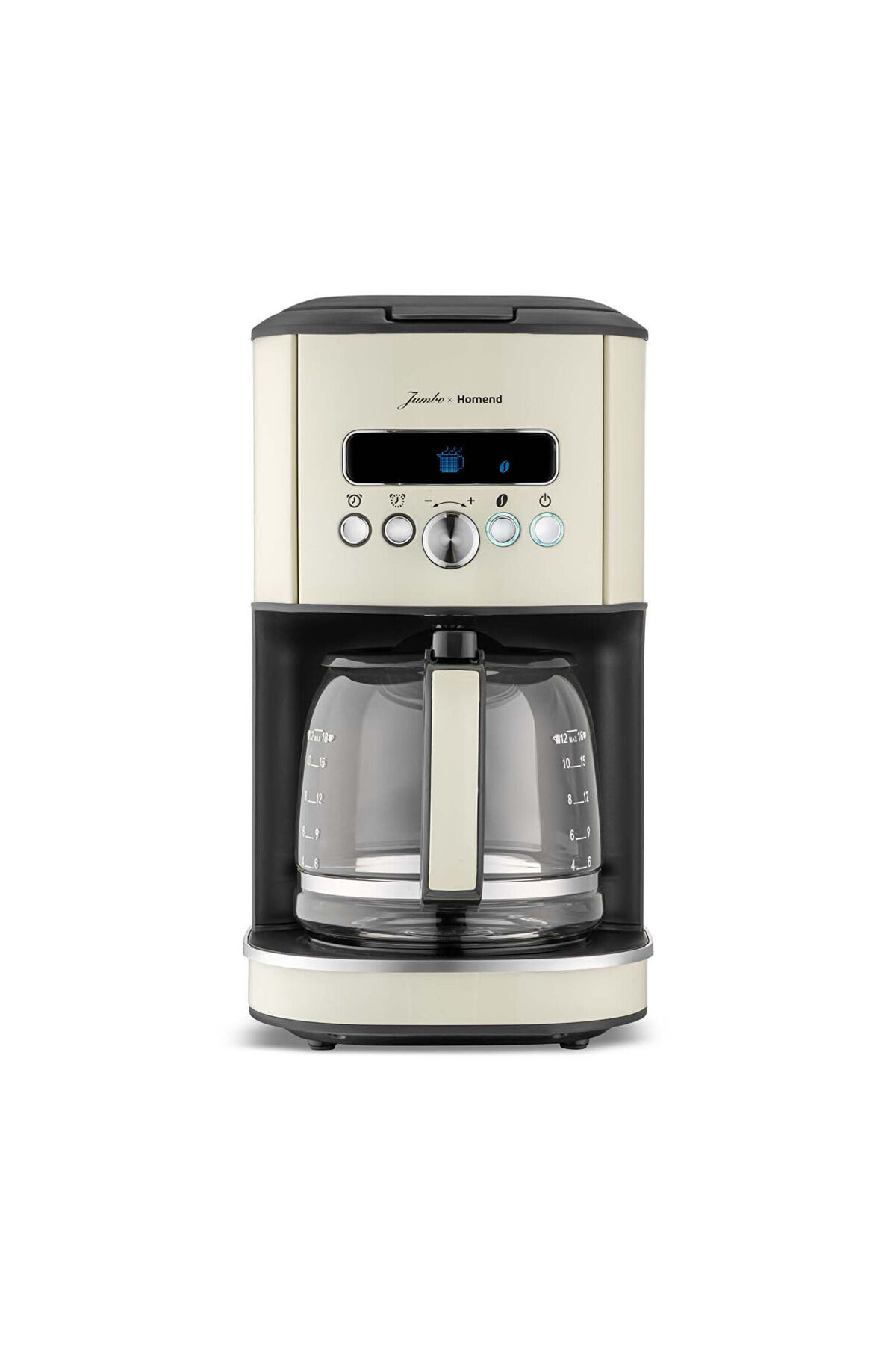 Jumbo X Homend Vintage Coffeebreak 5026H Krem Filtre Kahve Makinesi