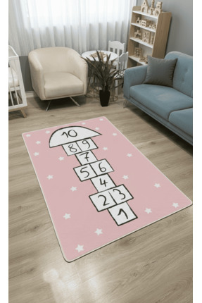 MyDecoRoom Makinede Yıkanabilir Kaymaz Taban Antialerjik Dekoratif Çocuk Oyun...