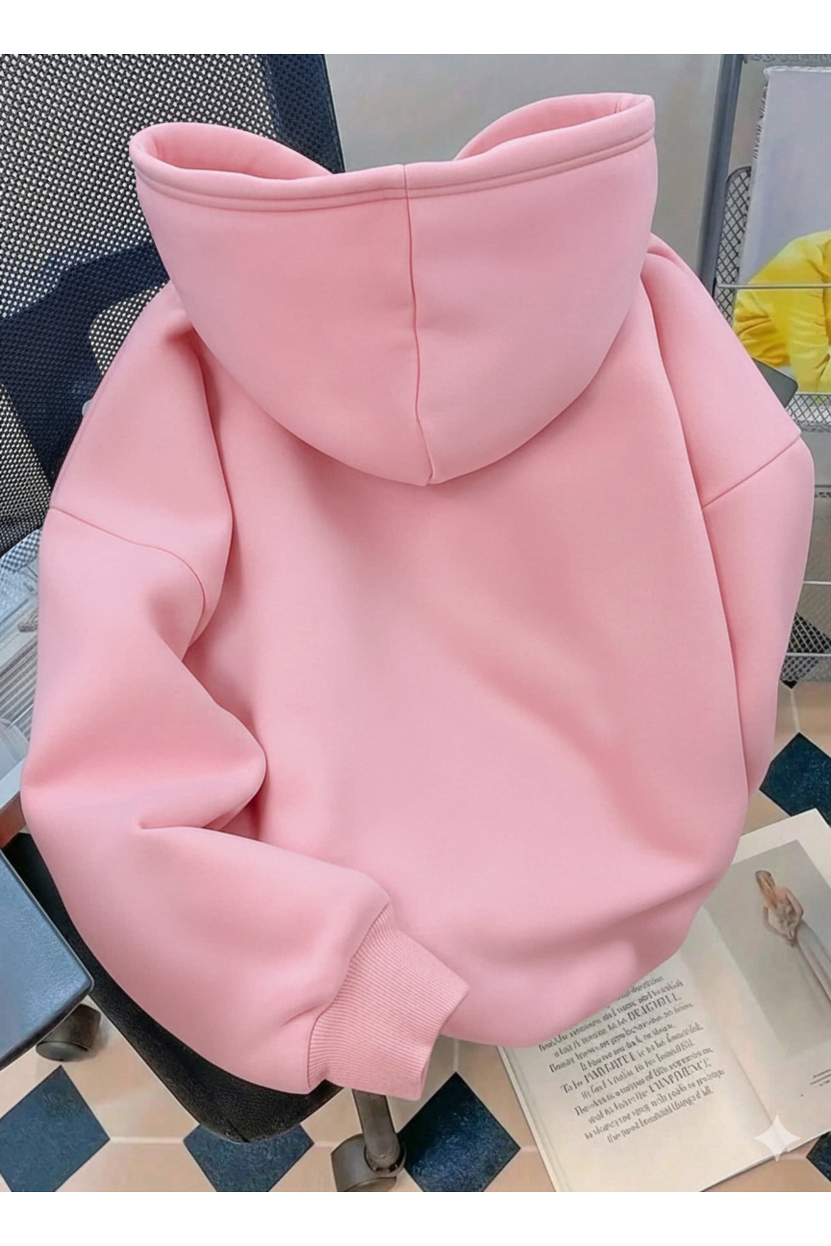 DAXİS Sportwear Company  UNISEX Kapüşonlu Kanguru Cepli Sweatshirt - Görsel 2