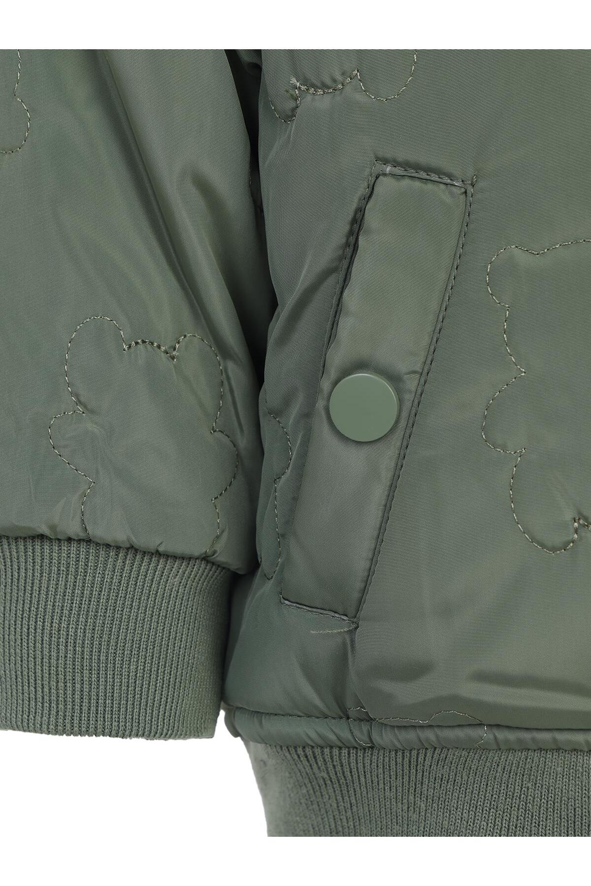 Civil Baby Ayıcık Kabartmalı 6-18 Ay Ceket - Haki 9-12 Ay fotoğrafı 5 (önizleme)