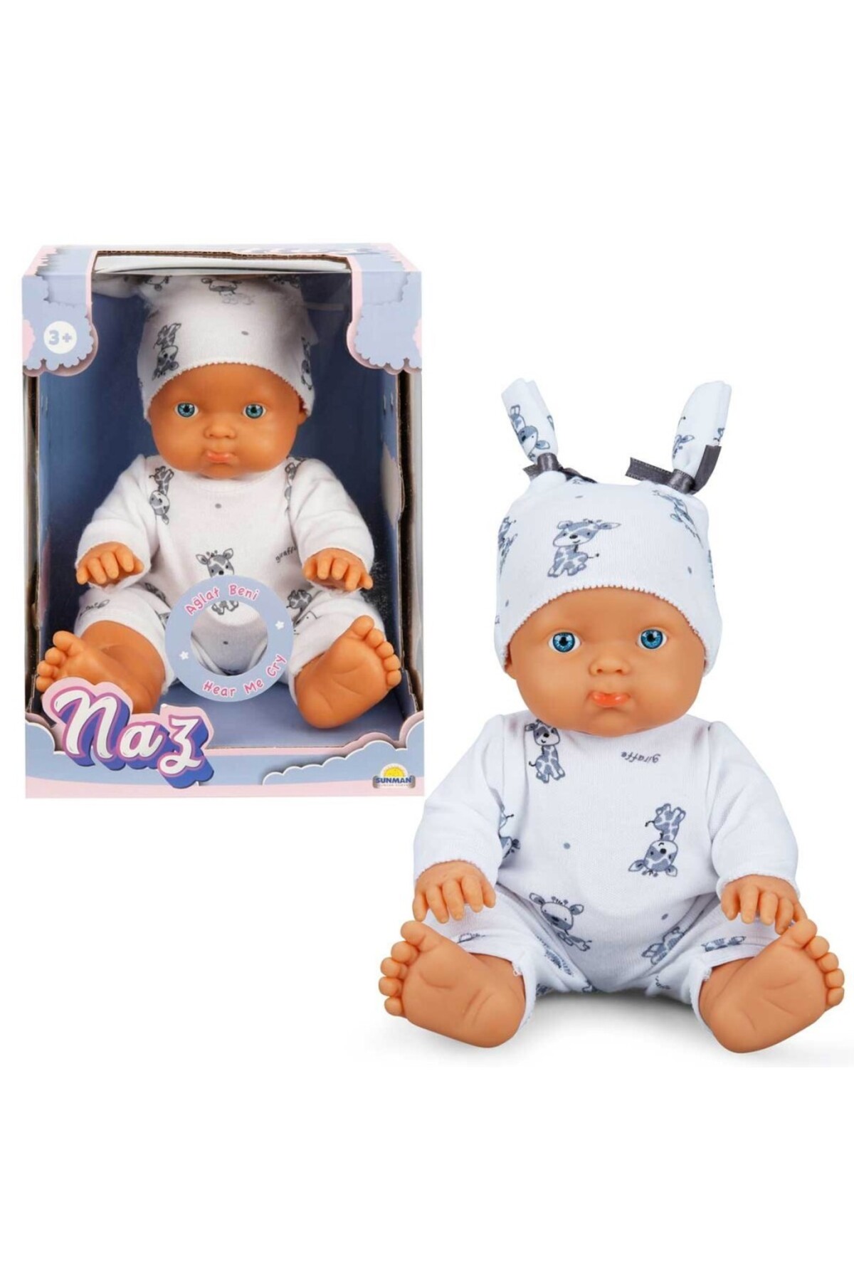 NW NessiWorld 020020 NessiWorld Naz Bebek Sesli 23 cm / +3 yaş fotoğrafı 2 (önizleme)