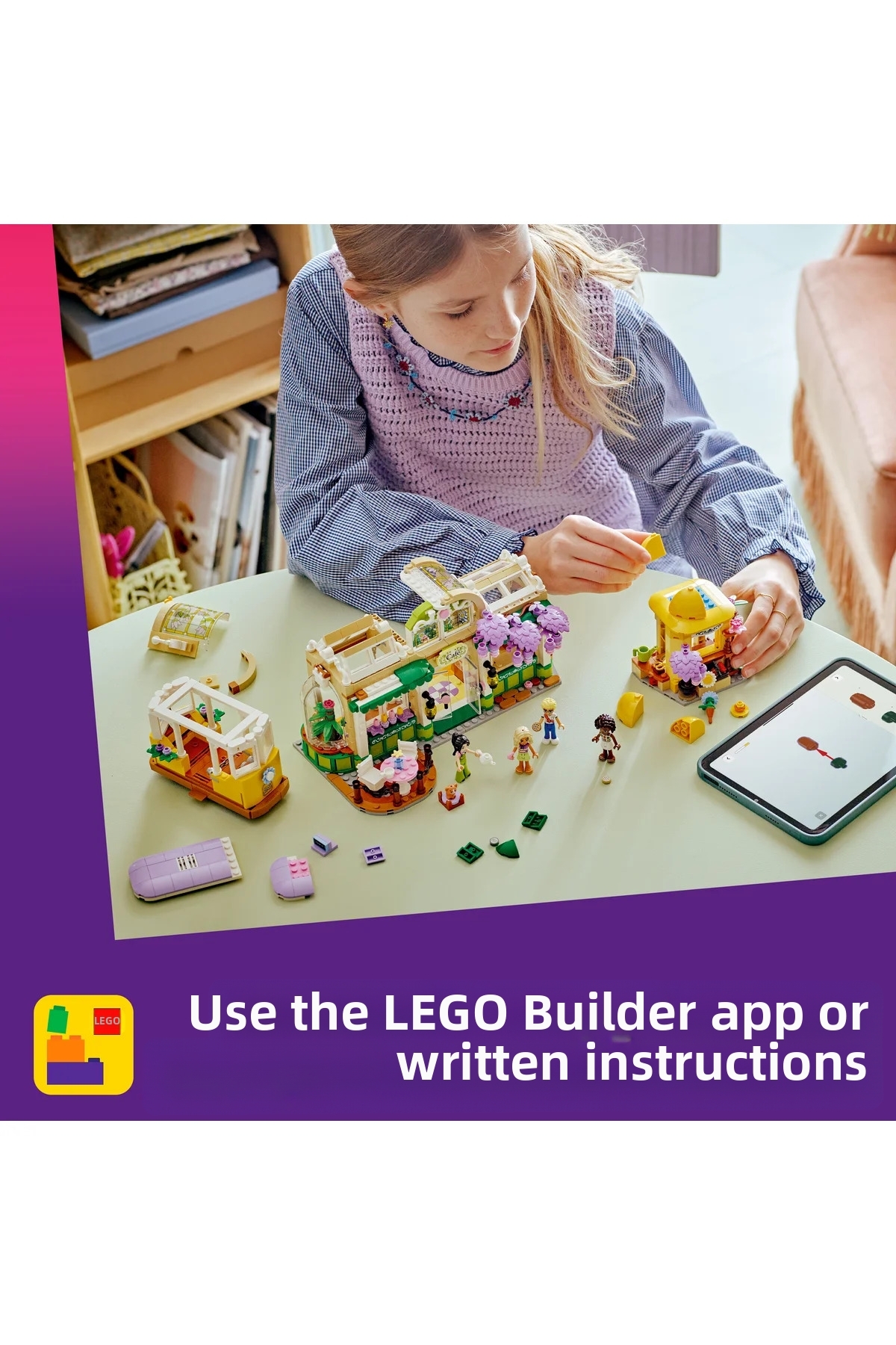 کافه گیاه و گل فروشی فرندز ® ۴۲۶۷۱ – مجموعه ساختنی اسباب‌بازی خلاقانه برای کودکان ۹ سال به بالا (۱۱۳۸)