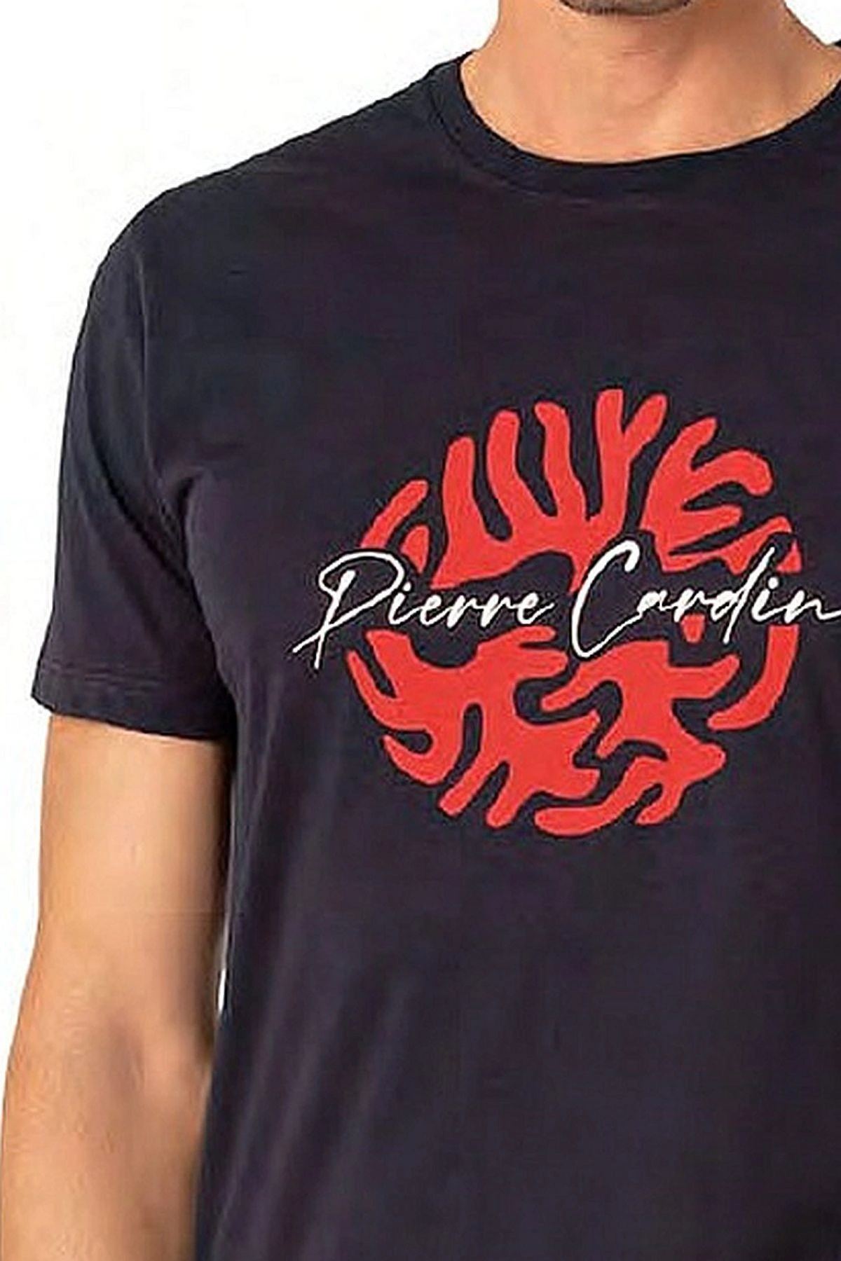 ست پیژامه و لباس خواب مردانه راسته فاق نرمال آستین کوتاه | پیر کاردین Pierre Cardin PC-6074-CAG - تصویر 2