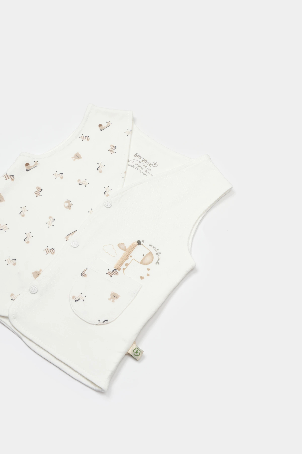 Biorganic Hayvanlı Yelek fotoğrafı 3 (önizleme)