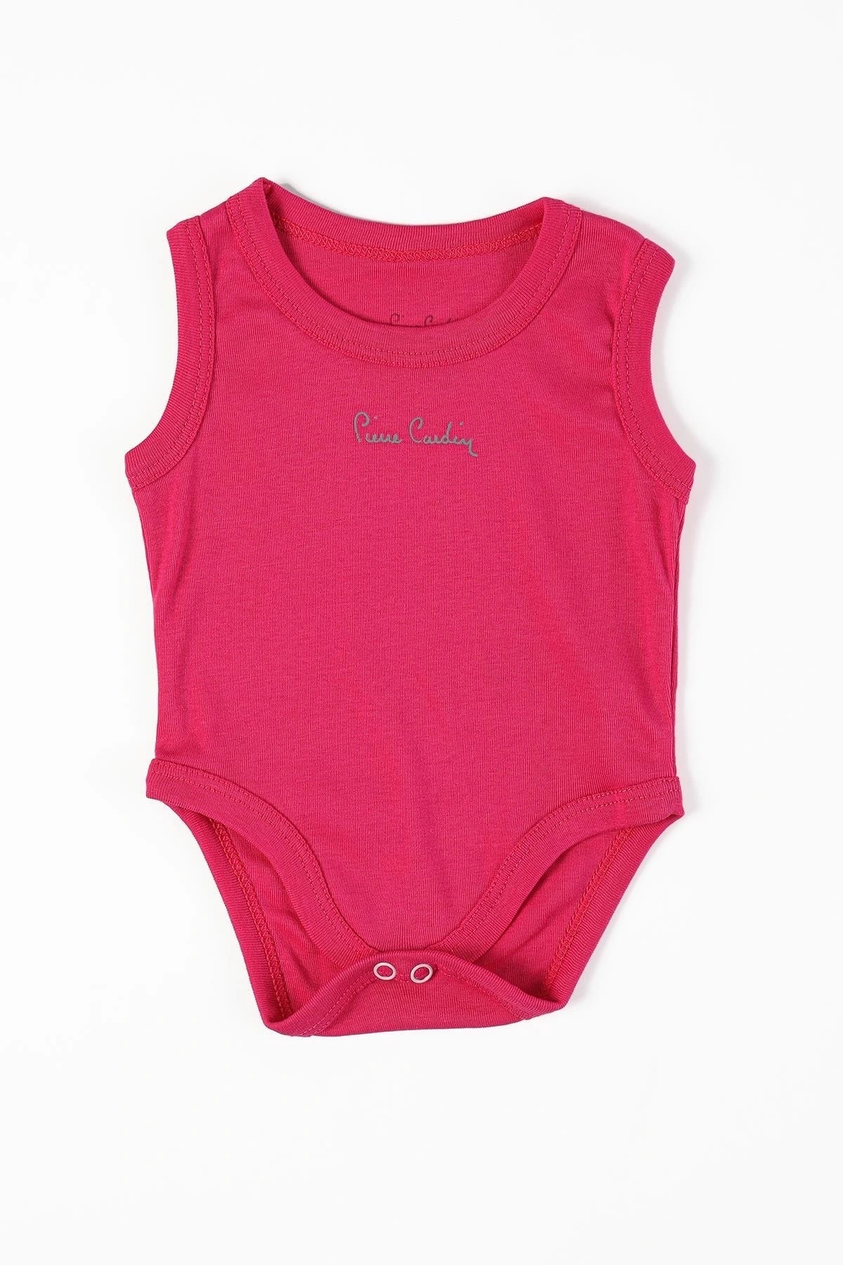 Pierre Cardin %100 Organik Pamuk Bebek Kolsuz Çıtçıt Kapamalı Body 302930 fotoğrafı 2 (önizleme)