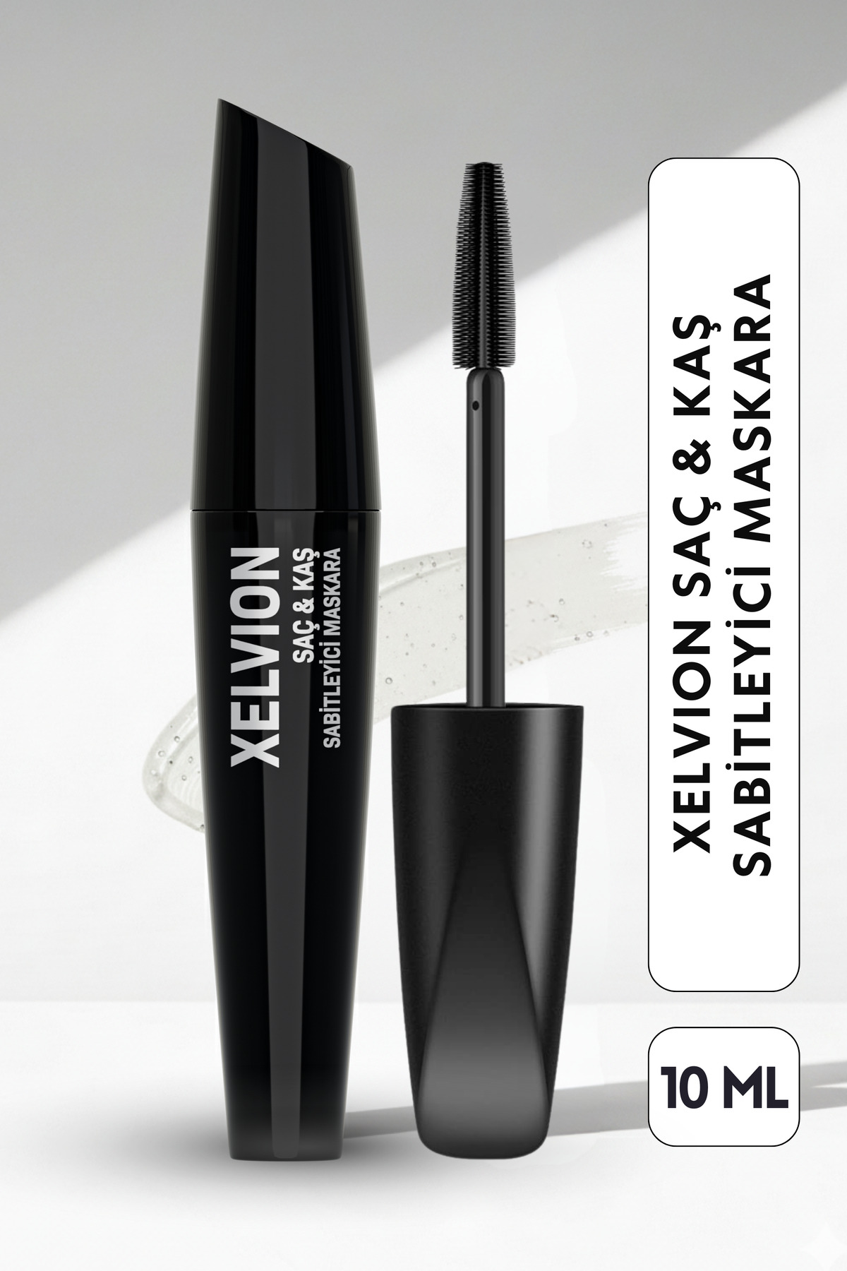 XELVION BEAUTY Saç ve Kaş Sabitleyici Maskara, Uçuşan Teller, Bebek Saçlar İçin Anında Etki, Sabitleyici Wax — XELMSK003