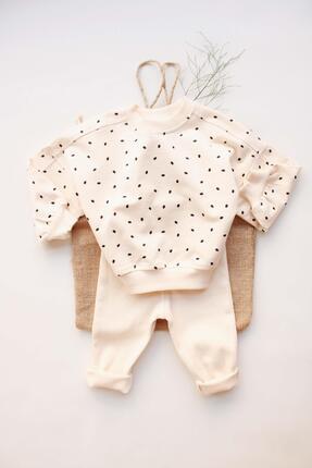 OhlalaKoala Siyah Puantiyeli Bebek Alt Üst Takım