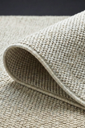 Anaska Home Modern Desenli Krem Sisal Yumuşak Jüt Halı Oturma Odası Halısı Sa...