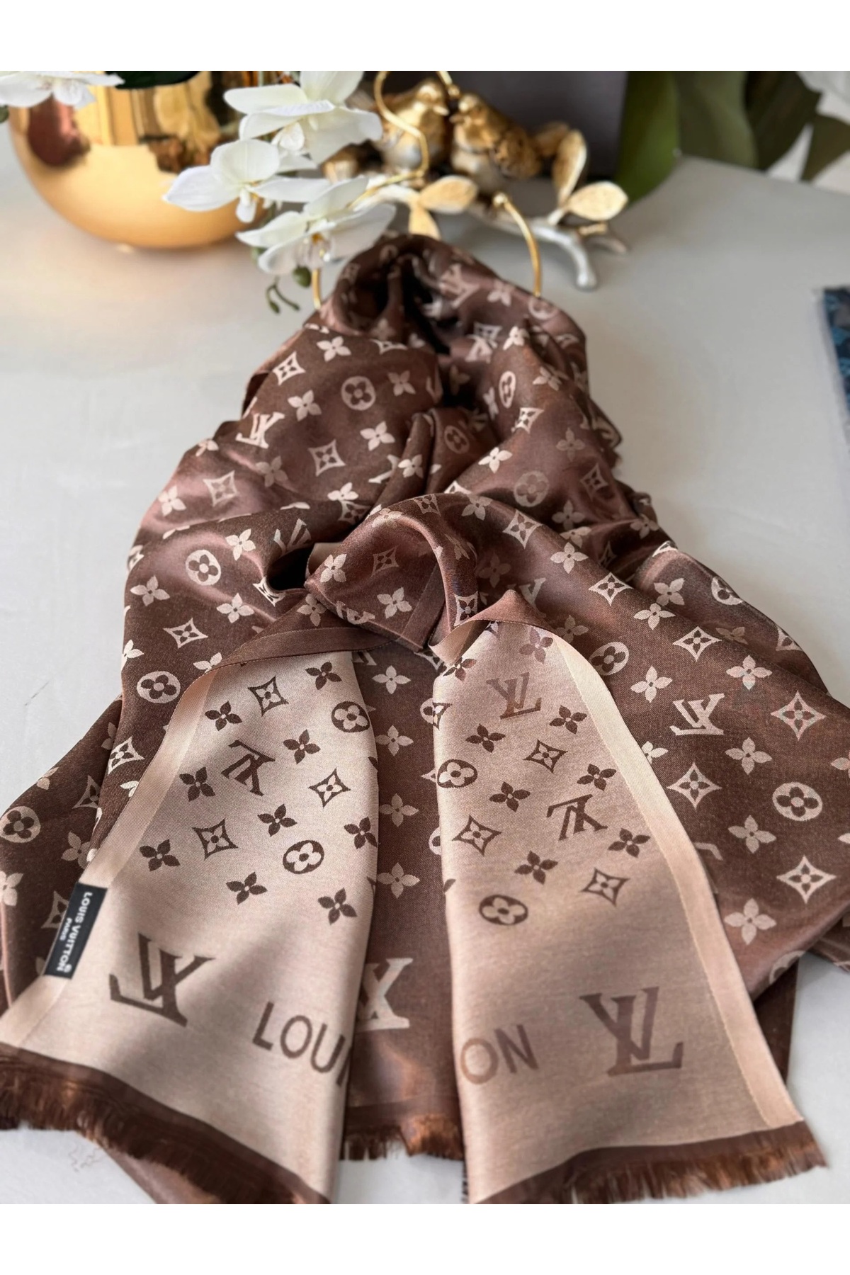 w white stars sports & wear Двустранен шал, шарка G