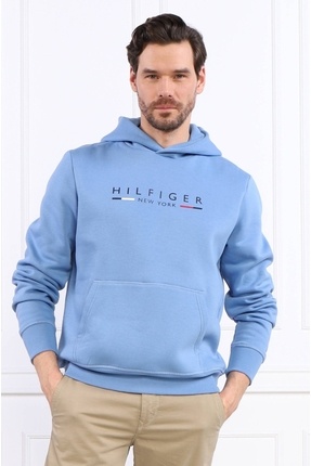 Tommy Hilfiger REGULAR FIT LOGOLU ERKEK SWEATSHİRT