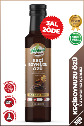 Yöresel Bahçem Keçiboynuzu Özü (350G)
