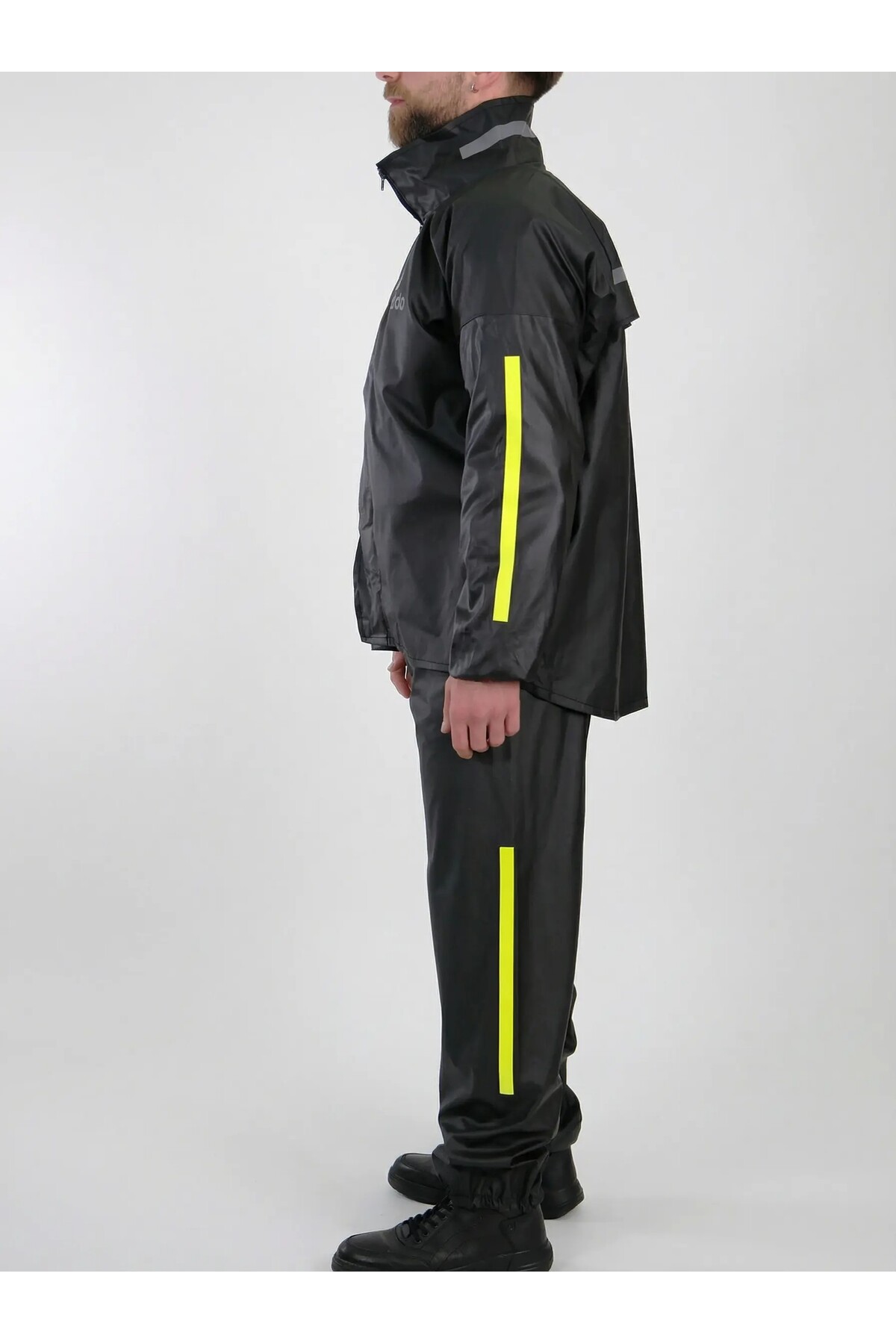 OUTDO  Kurye Yağmurluğu %100 garantili su geçirmez Alt Üst Ekonomik Takım - Görsel 6