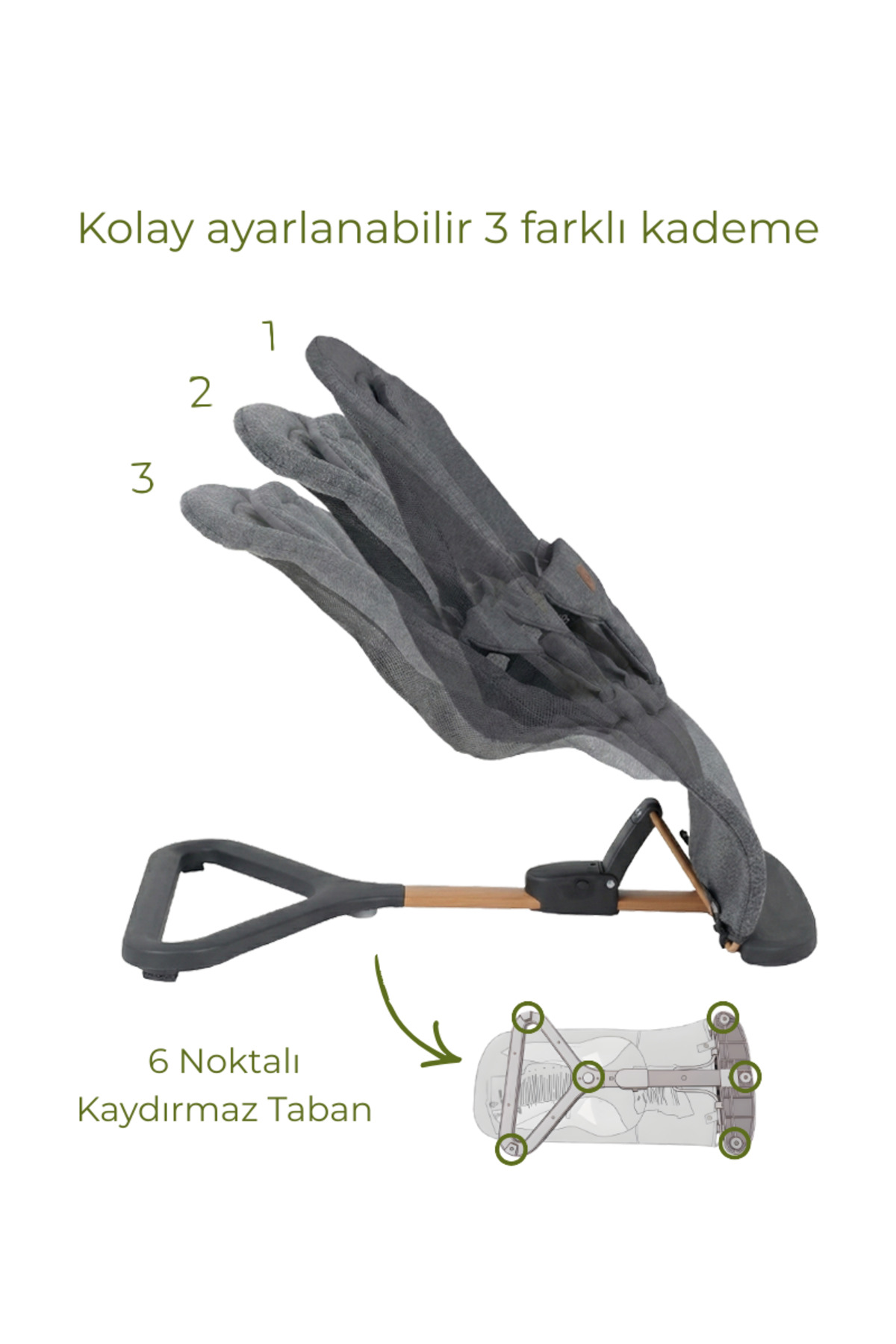 Will Bouncer Side Ana Kucağı - Anthracite fotoğrafı 4 (önizleme)