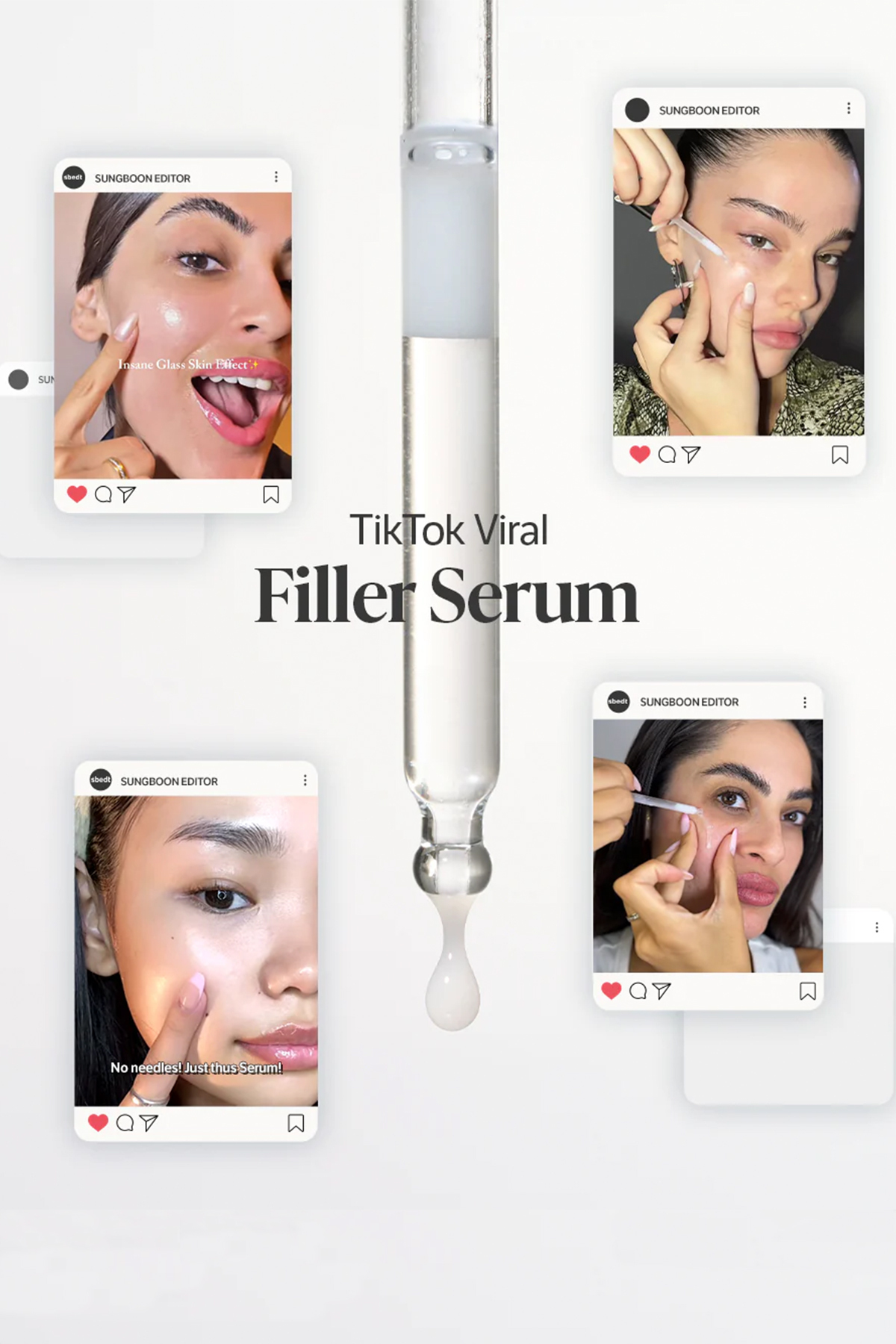 Deep Collagen Power Boosting Cream-Serum/Kolajen İçeren Dolgun ve Glass Skin Etkisi — SEPowerBoostingCreamSerum — تصویر 4 از 9