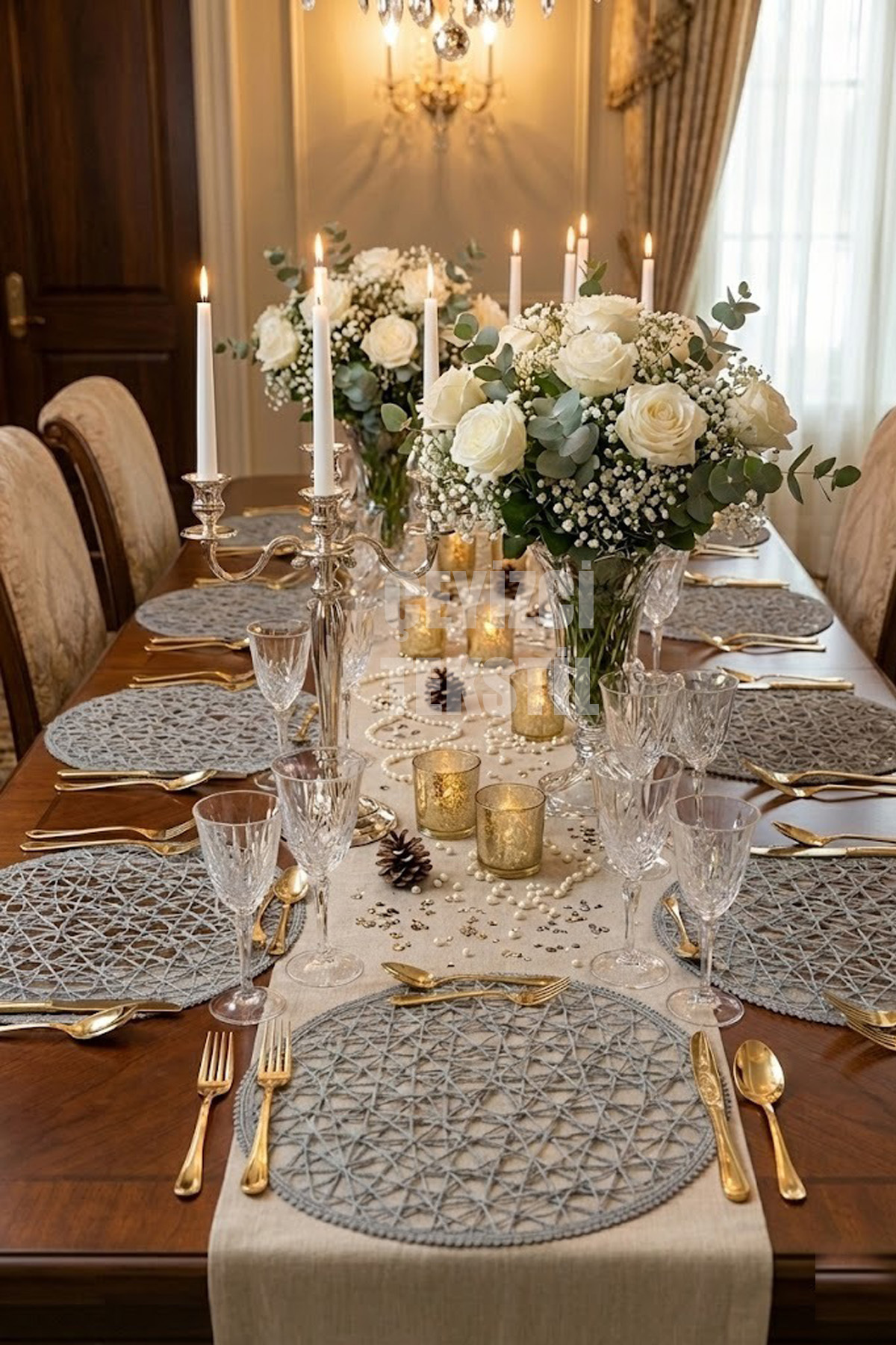 Supla, Kahve Amerikan Servis 6lı Supla, 6 Adet Supla, 6lı Tabak Altlığı