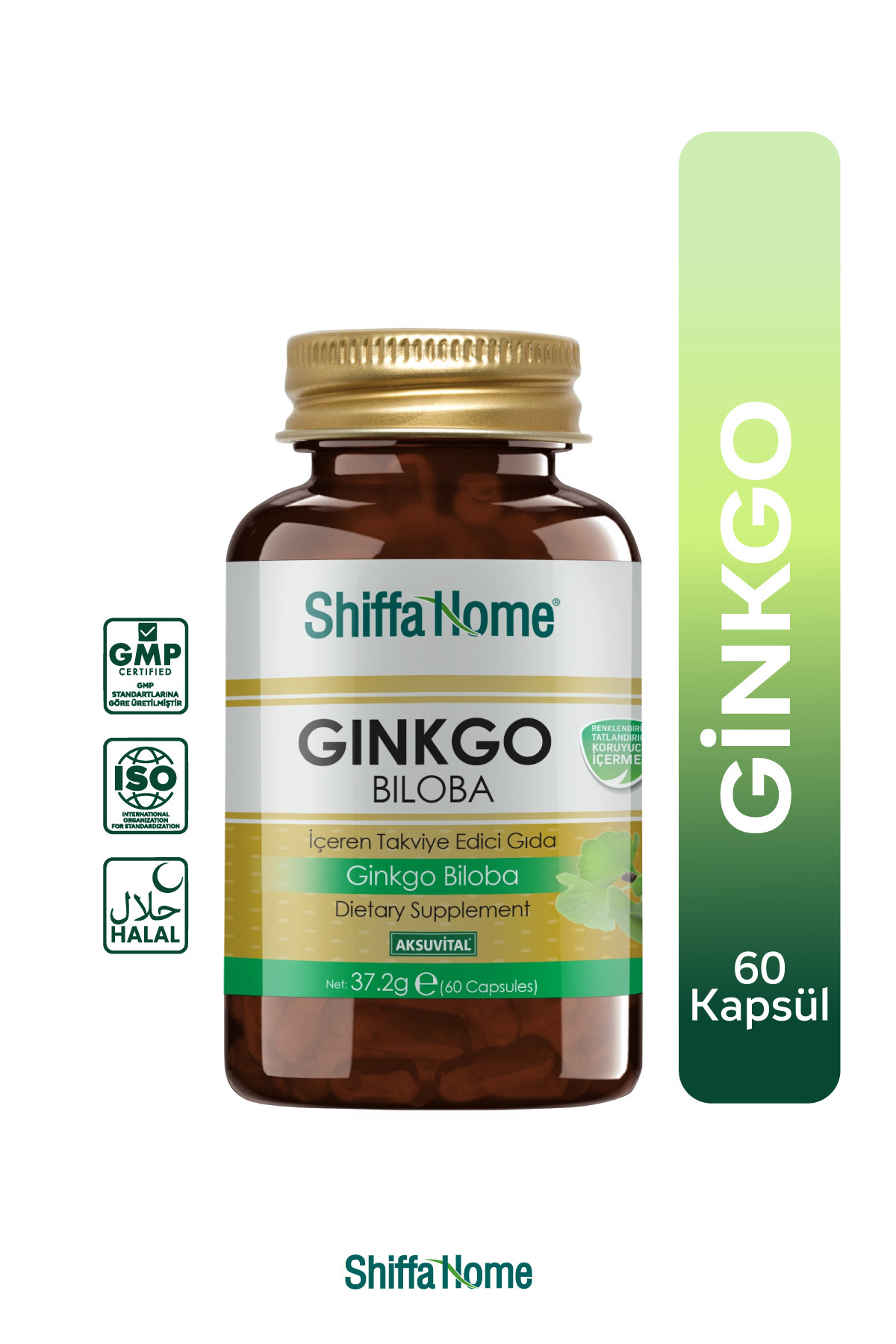 Ginkgo Biloba 60 Kapsül