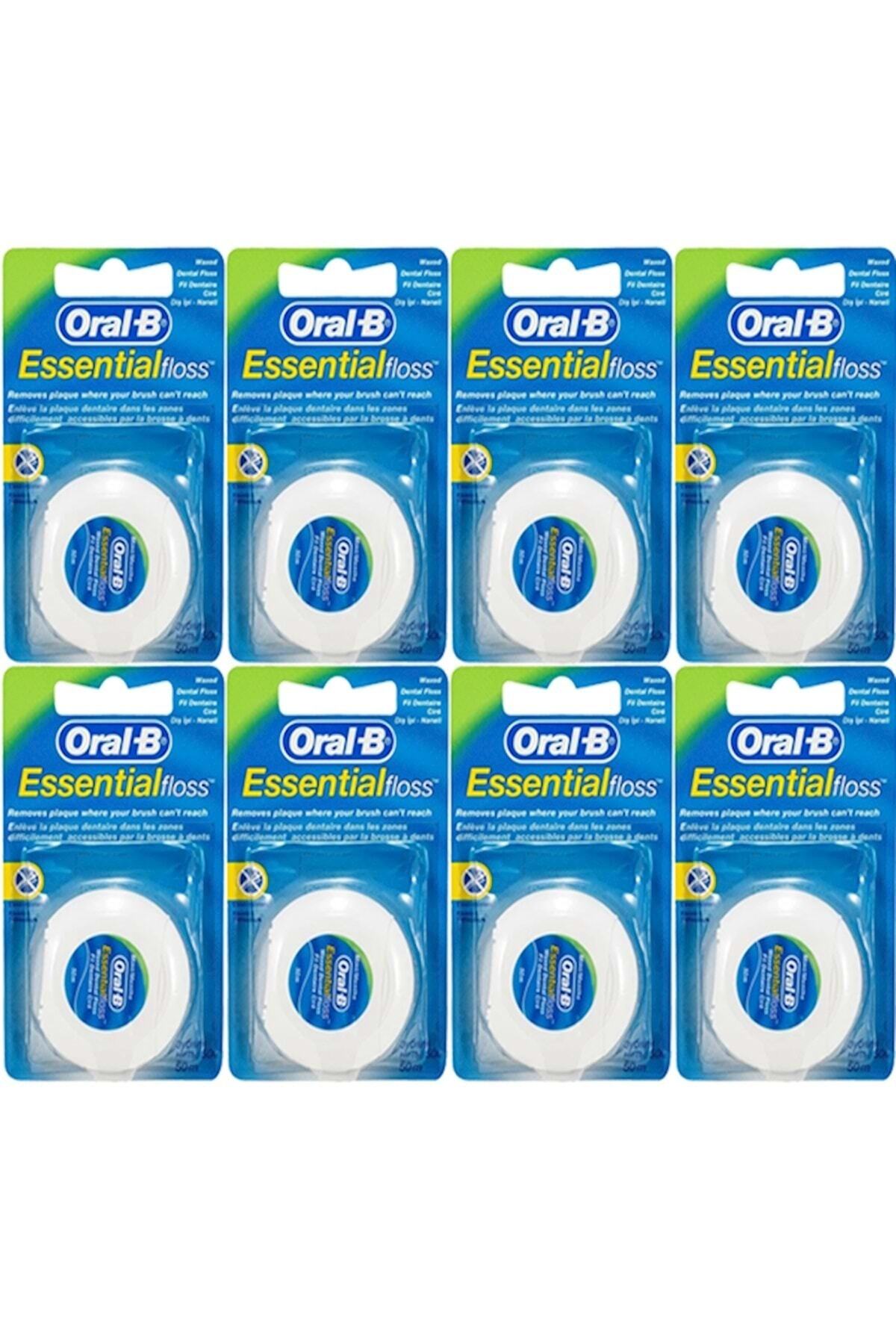 Oral-B Essential Floss Mint Naneli 50 mt 8 Adet Diş Ipi - Fiyatı, Yorumları