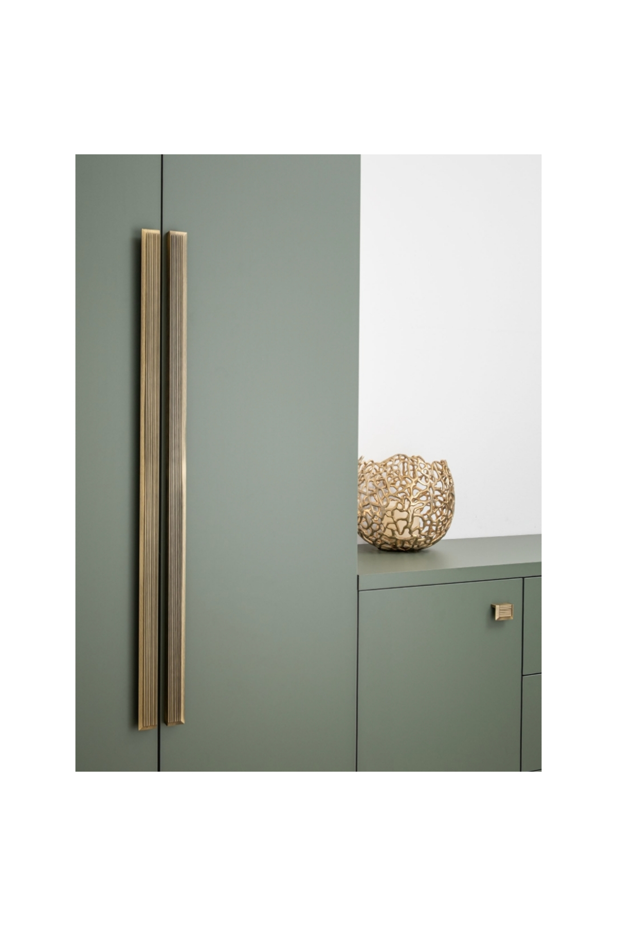 System 9060 Line-Çizgili Kulp Antik Renk Tek Adet 960 mm - Fiyatı