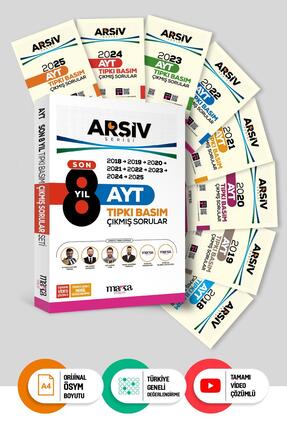 Marka Yayınları Son 7 Yıl Ayt Arşiv Serisi Tıpkı Basım Çıkmış Sorular Ösym Bo...