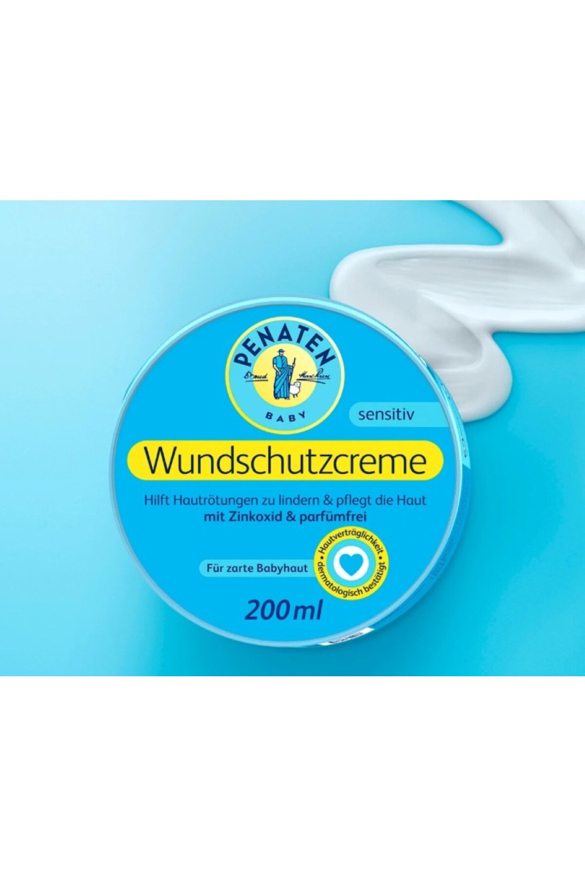 Penaten Baby Inatçı Pişik Yoğun Bakım Wundschutzcreme Krem 200 ml fotoğrafı 5 (önizleme)