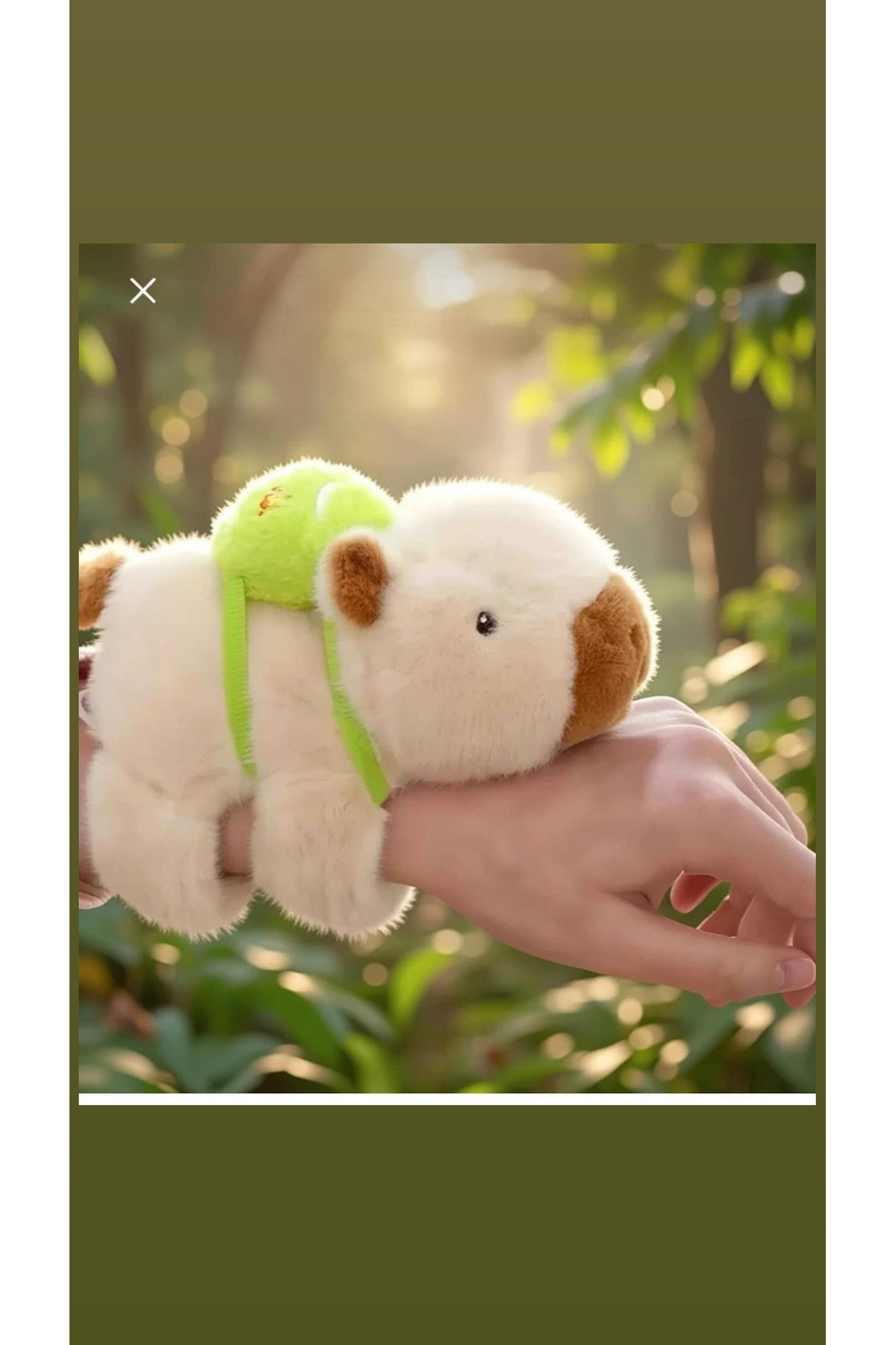 Genel Markalar Kahverengi Capybara 18cm bilek ve araba için oyuncak fotoğrafı 4 (önizleme)