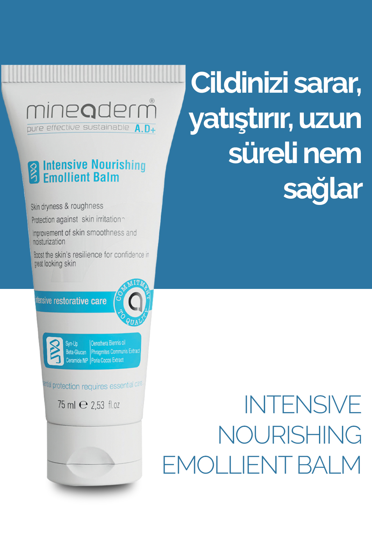 Kuru veya Çok Kuru Ciltler İçin Yoğun Nemlendirici Balsam — 8680525350754 — تصویر 4 از 7