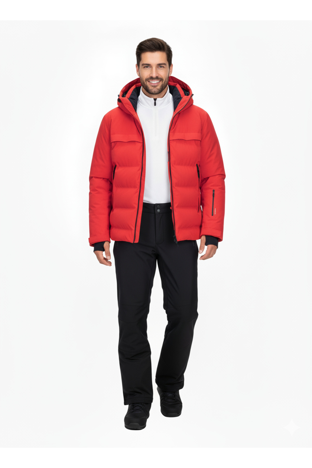 کاپشن مردانه راسته آستین بلند | جک اند جونز Jack & Jones 12225287 - تصویر 3