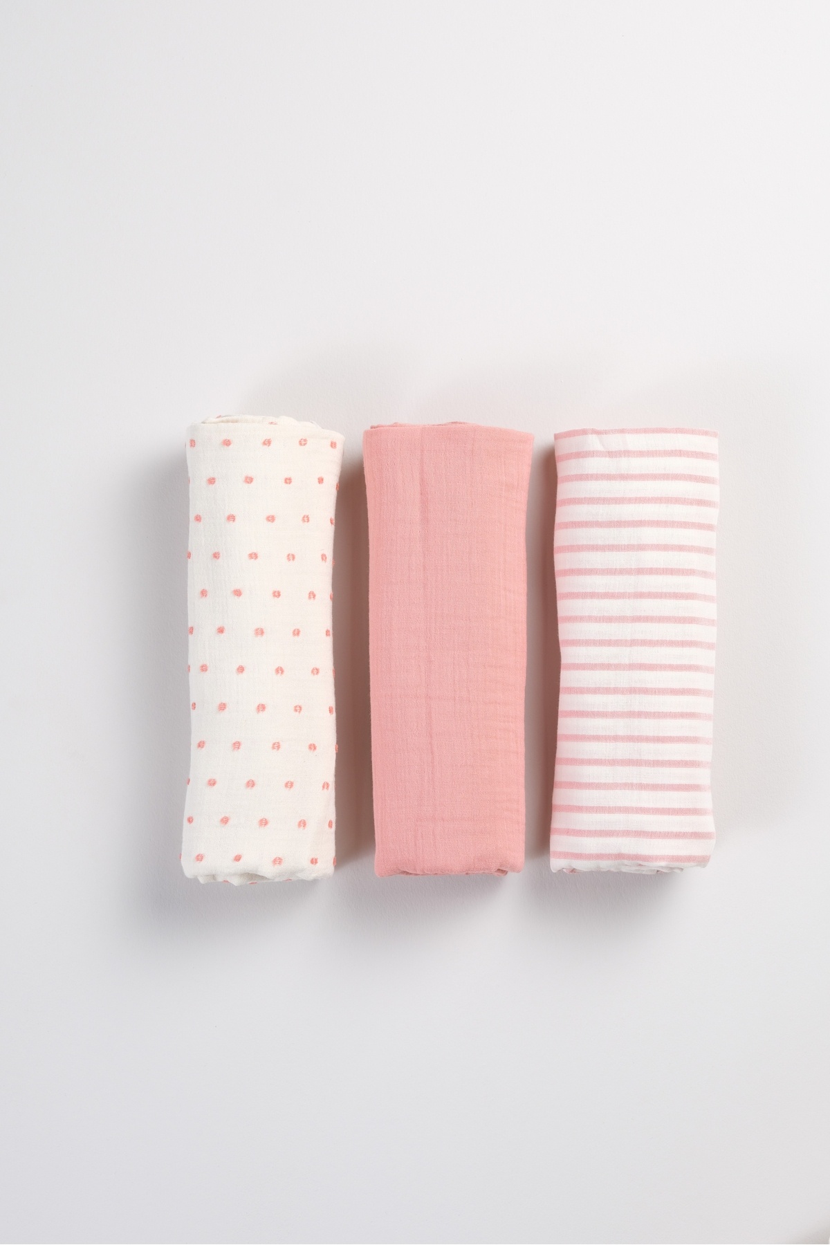 Bondberro Özel Kutulu 3 Adet 2 Katlı Müslin Örtü & Battaniye %100 Pamuklu Xl Boy 100 X 85 Cm ( Mercan ) fotoğrafı 5 (önizleme)