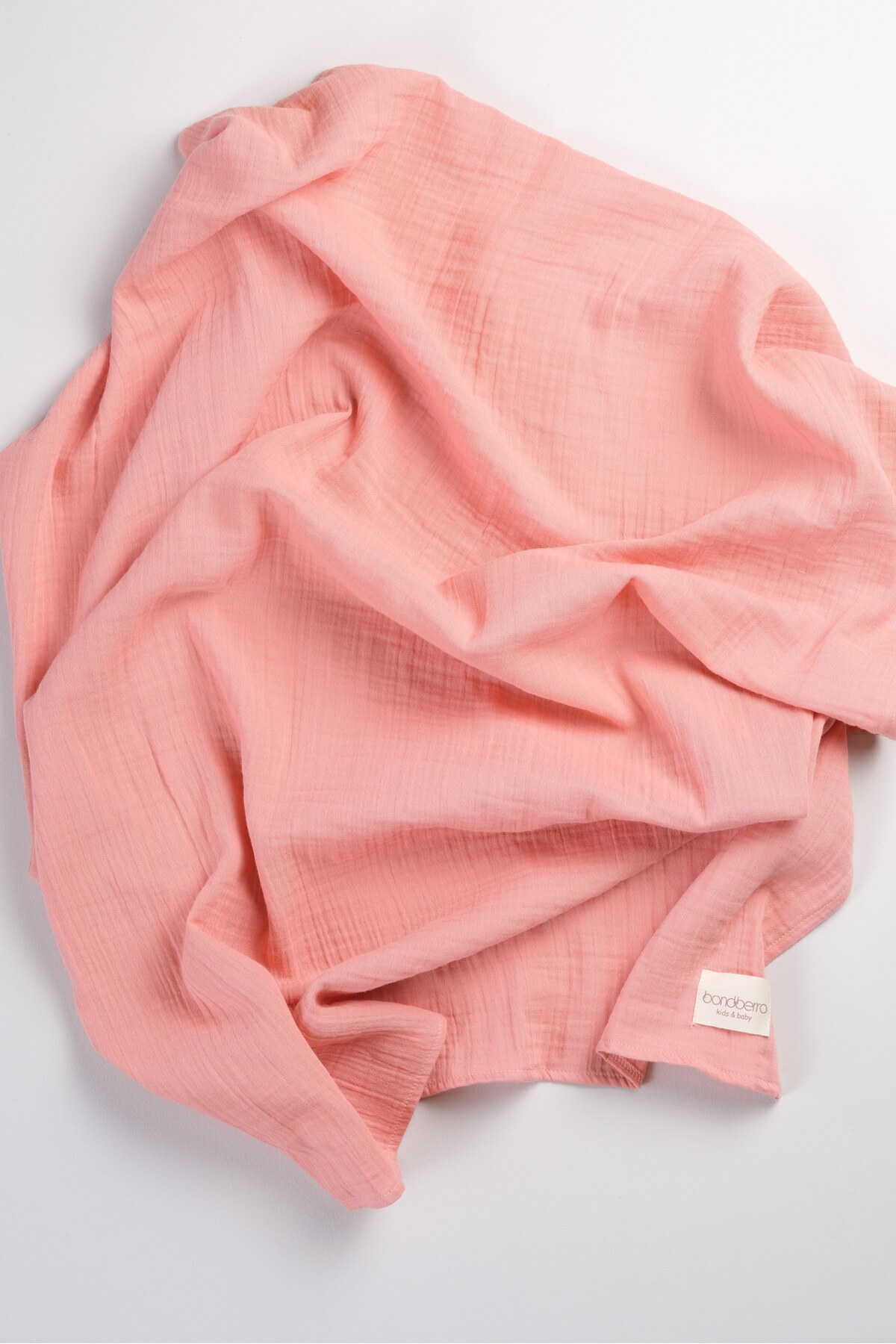 Bondberro Özel Kutulu 3 Adet 2 Katlı Müslin Örtü & Battaniye %100 Pamuklu Xl Boy 100 X 85 Cm ( Mercan ) fotoğrafı 7 (önizleme)