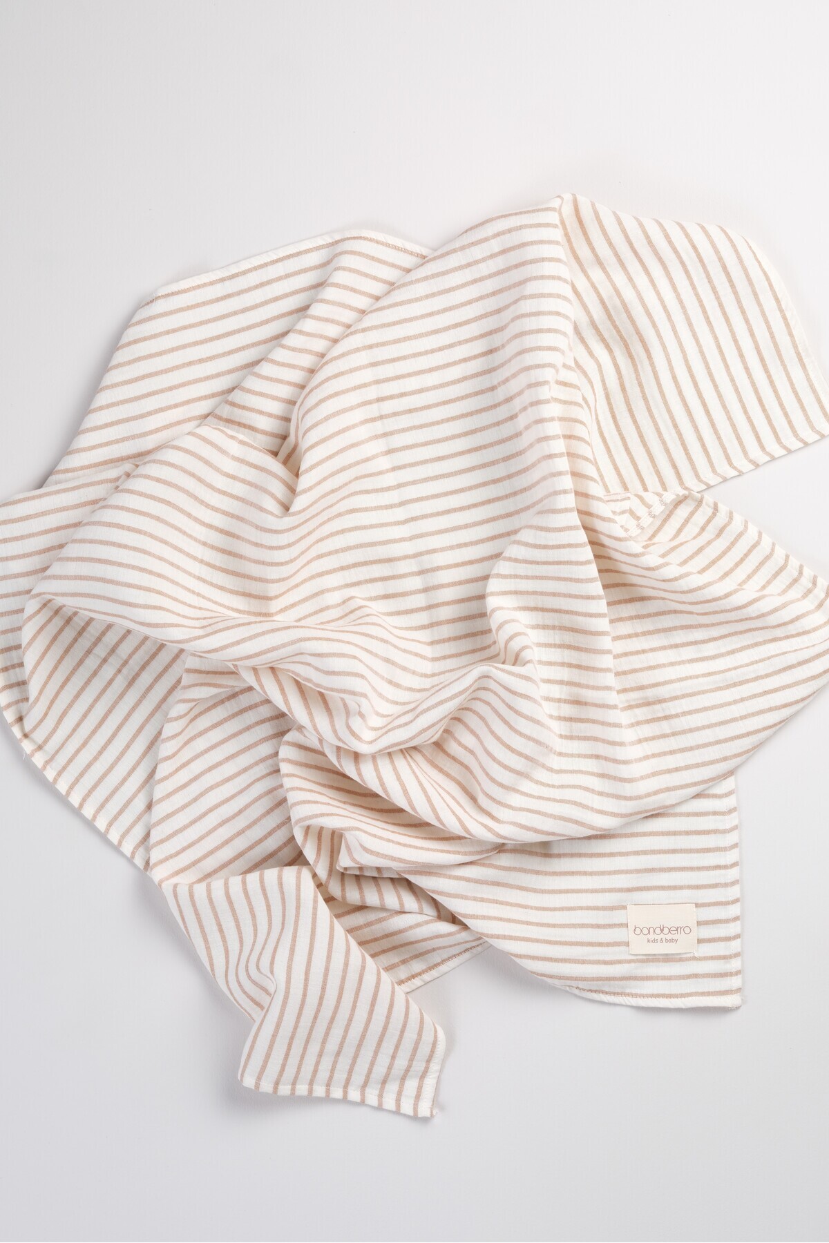 Bondberro Özel Kutulu 3 Adet 2 Katlı Müslin Örtü & Battaniye %100 Pamuklu Xl Boy 100 X 85 Cm ( Kahve ) fotoğrafı 6 (önizleme)