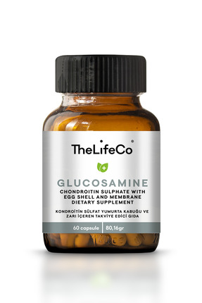TheLifeCo Glukozamin 60 Kapsül (DİZ VE EKLEM DESTEĞİ)