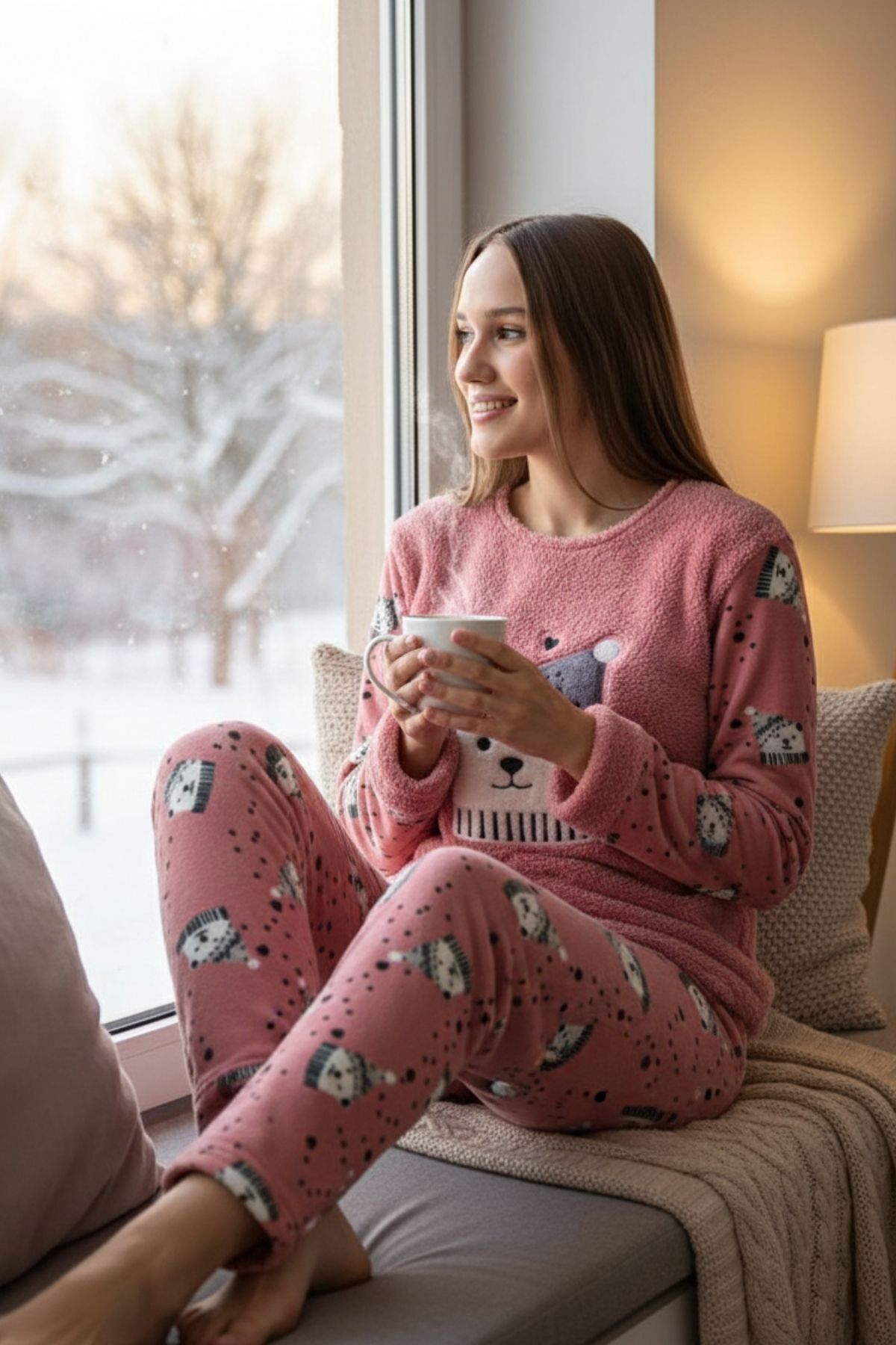 ROMEO LİFE 3015 ЗИМОВИЙ ПОЛАРНИЙ ПІЖАМНИЙ КОМПЛЕКТ