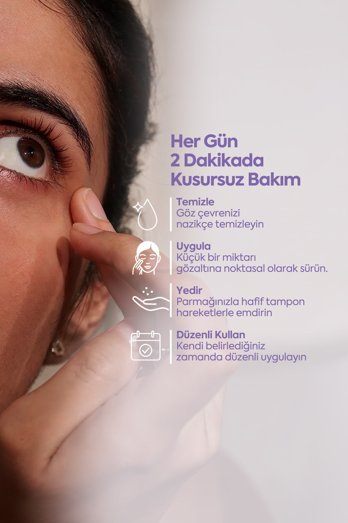Face Up Skin Göz Altı Kremi, Göz Altı Morlukları Ve Göz Altı Nemlendirici 40ml — UnderEye Cream 40 mL — تصویر 7 از 8
