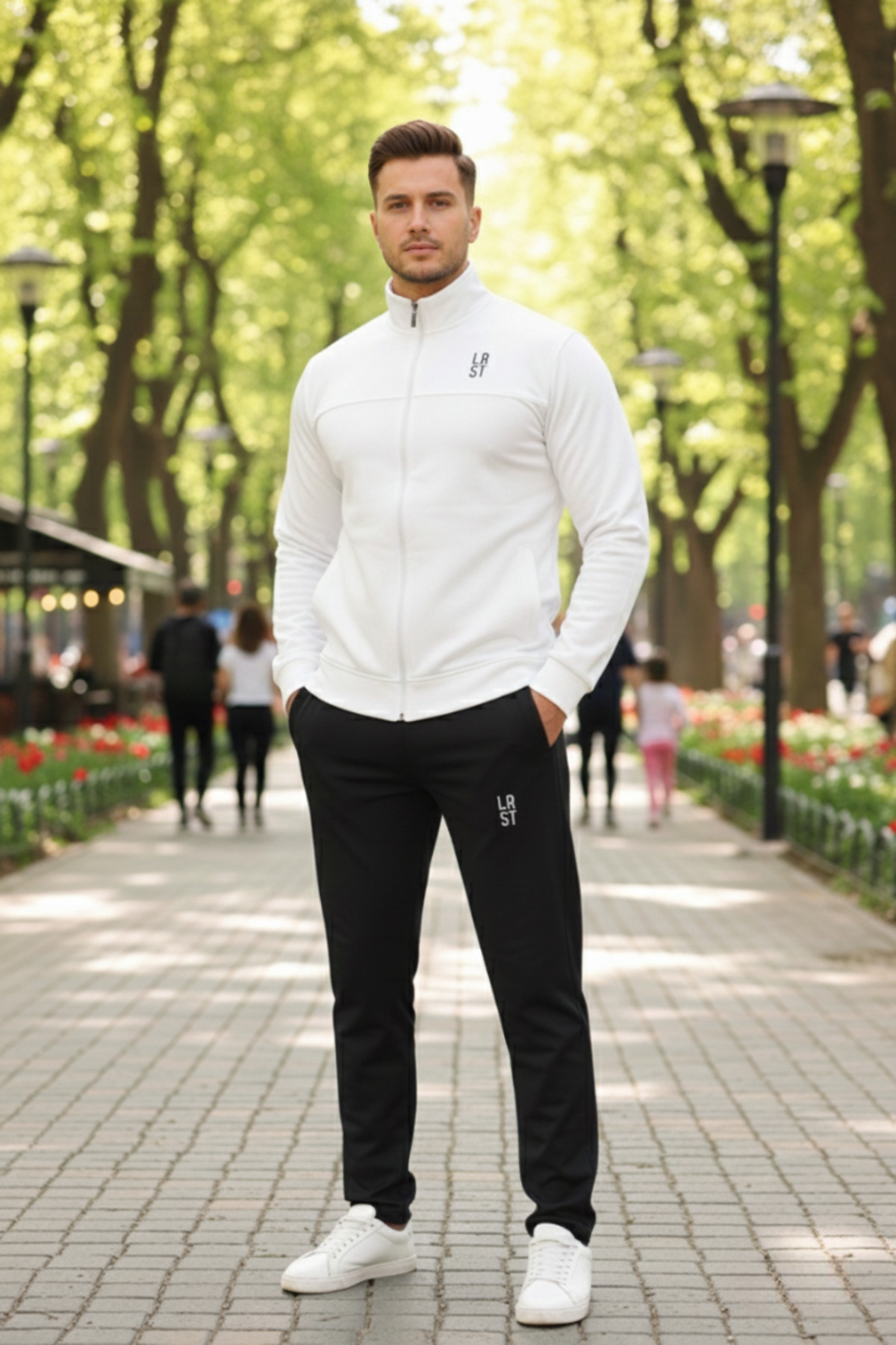 Men's Relaxed Tracksuit - 85752