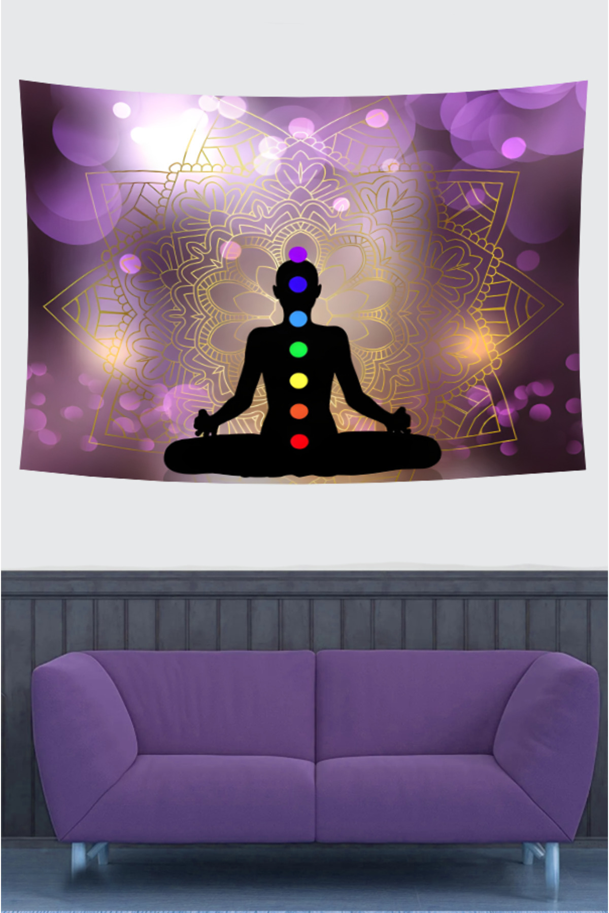 Meditation Fabric Wallcovering Home Decoration Tapestry