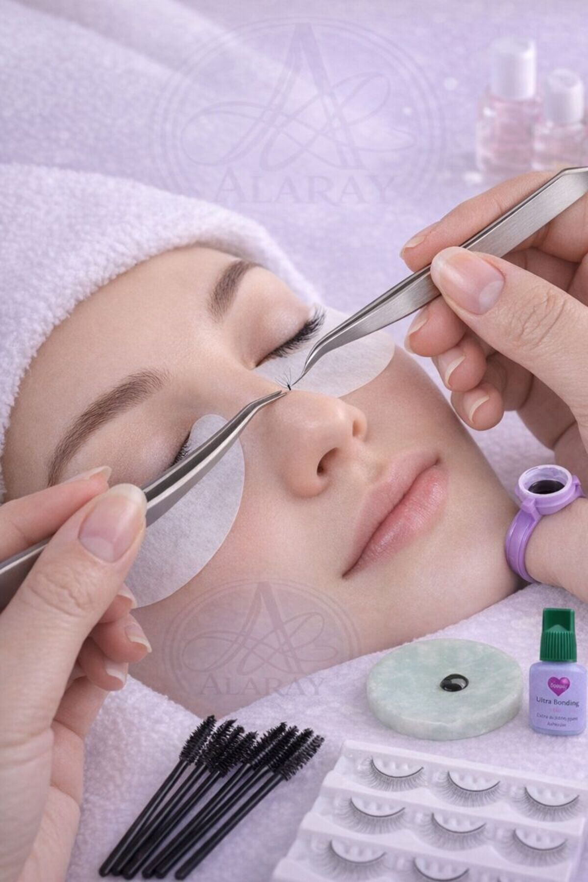 مجموعه آموزش اکستنشن مژه / مجموعه کامل — 98342707 — تصویر 3 از 5
