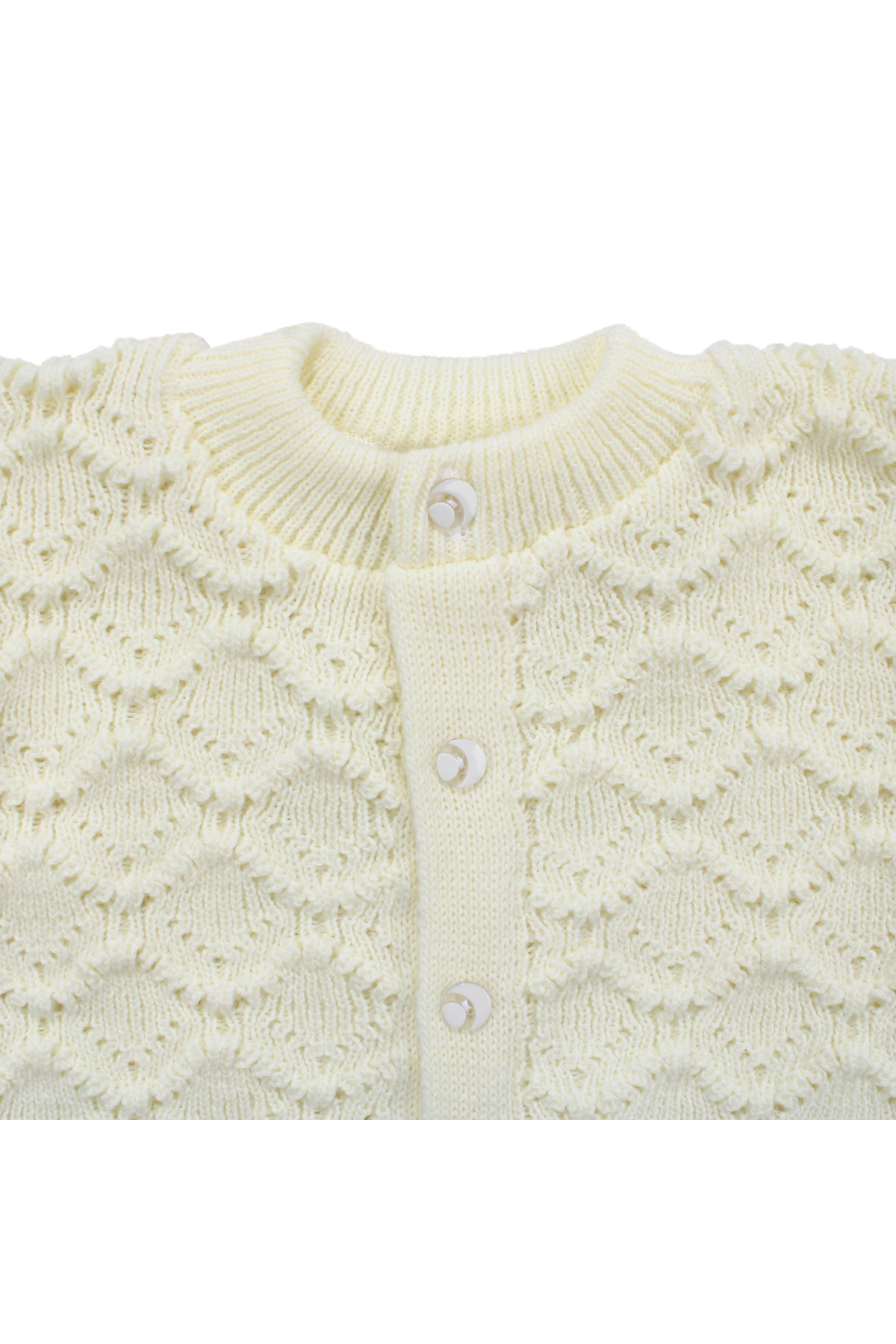 bebegen Krem Bebek Triko Patikli Tulum fotoğrafı 3 (önizleme)