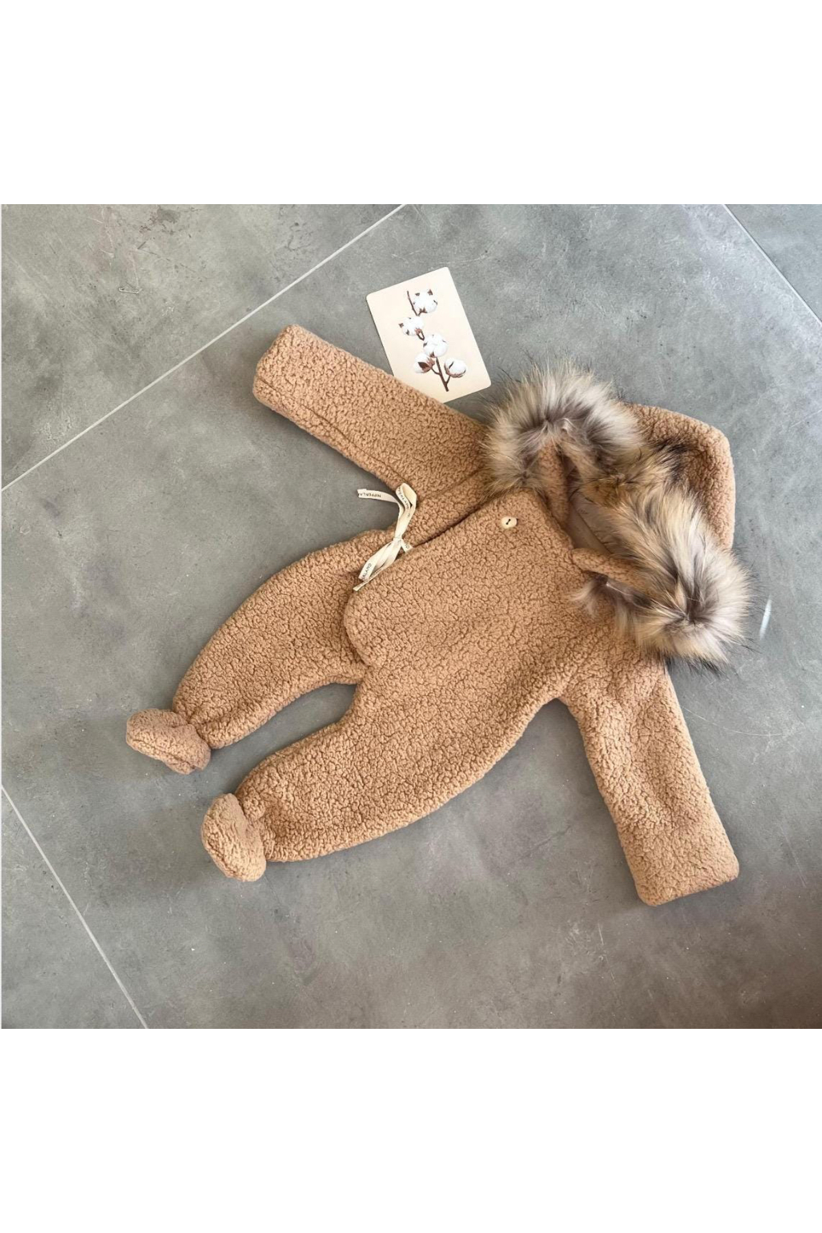 Nipperland Bebek Kışlık Tulum, Bebek Pamuklu Kışlık Kıyafetler fotoğrafı 2 (önizleme)