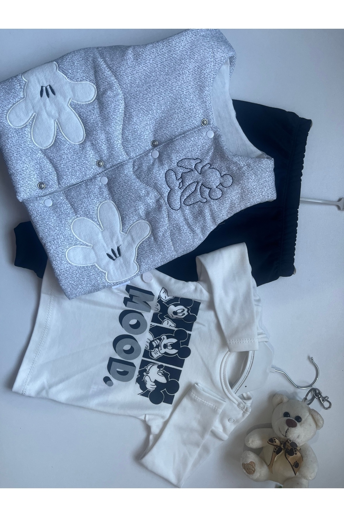 Bebek El Nakışlı Elyaflı Şişme Takım 3'lü fotoğrafı 4 (önizleme)